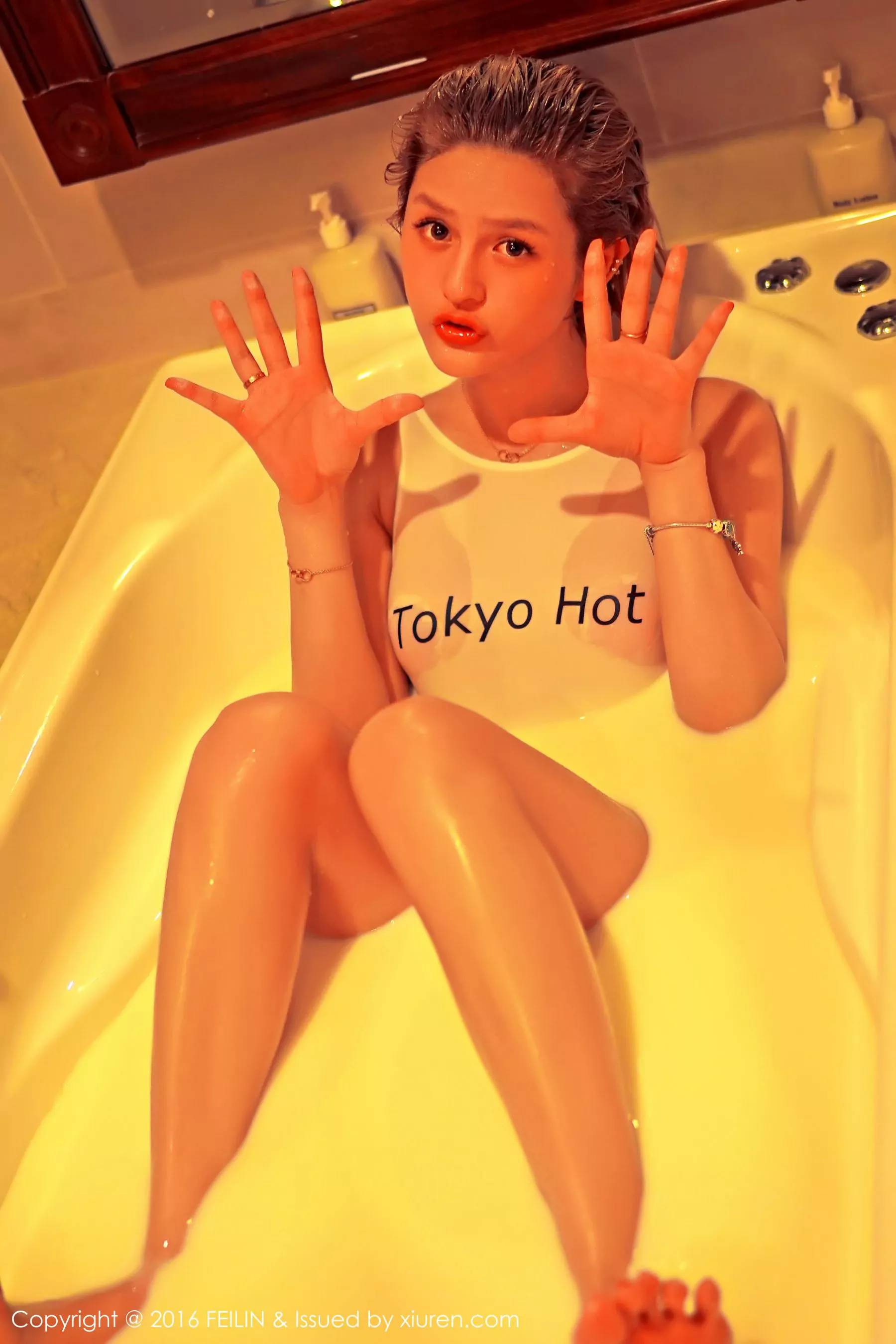 史雯Swan《Tokyo Hot湿身+蕾丝内衣》 嗲囡囡 Vol.037高清在线免费欣赏–微密图社-微密图社