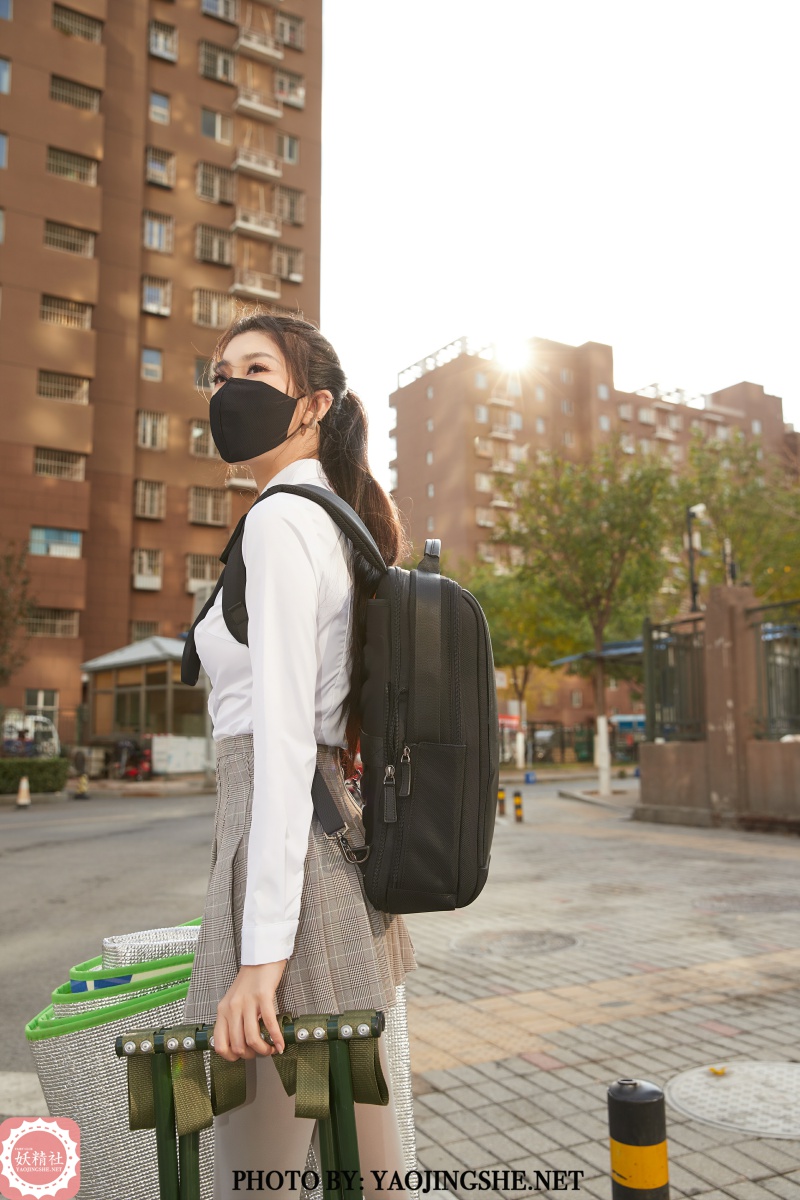 [妖精社] 2021.03.31 T2113 《苏伟-摆摊儿》-微密图社