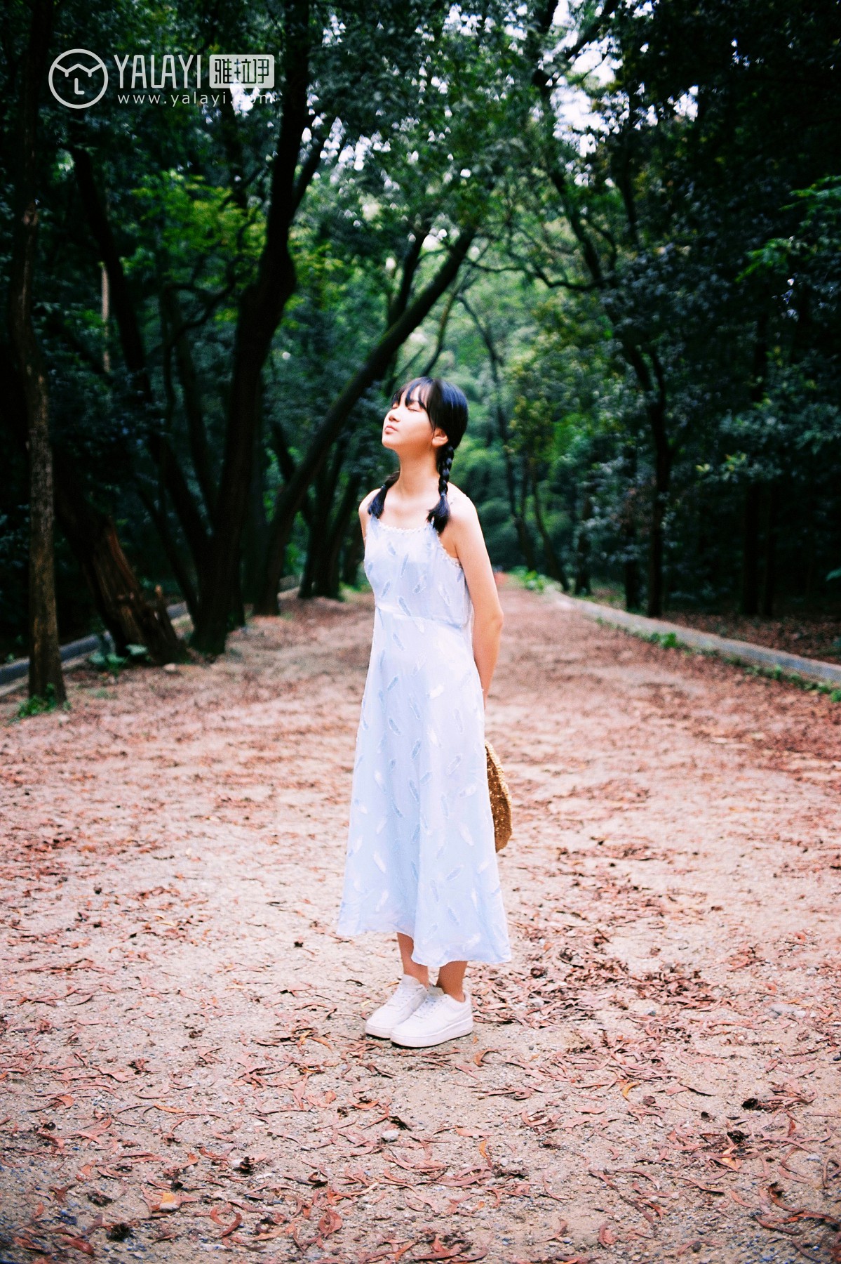[YALAYI雅拉伊]2019.02.28 No.082 绿喜青花 Doubleyu-微密图社