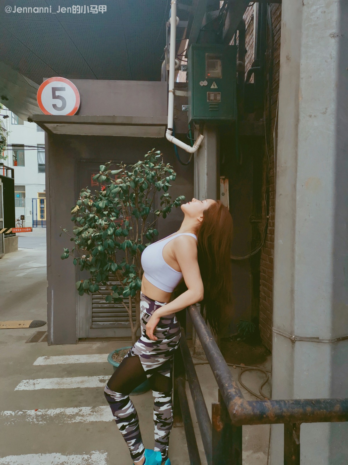 [TouTiao头条女神]2019.05.07 JennyR jenny的健身日常-微密图社