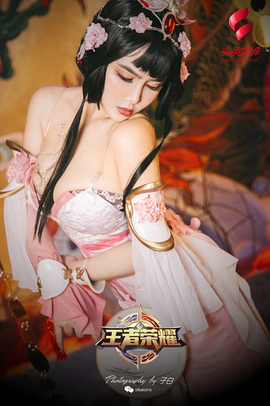 [TouTiao头条女神]2019.03.08 温心怡 三八女神节特刊-王者甄姬-微密图社