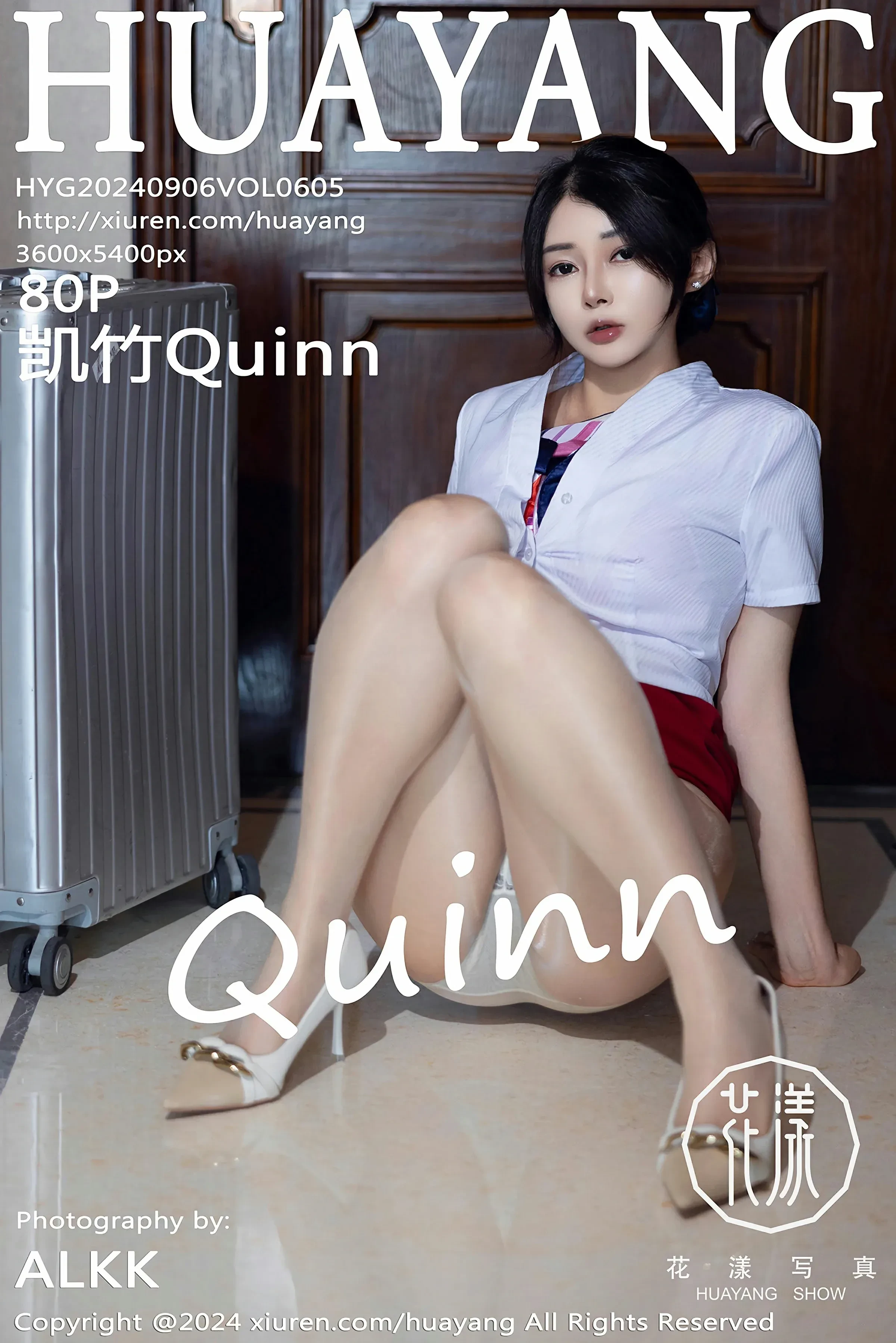 HuaYang花漾 VOL.605 凯竹Quinn [80P]高清在线免费欣赏–微密图社-微密图社