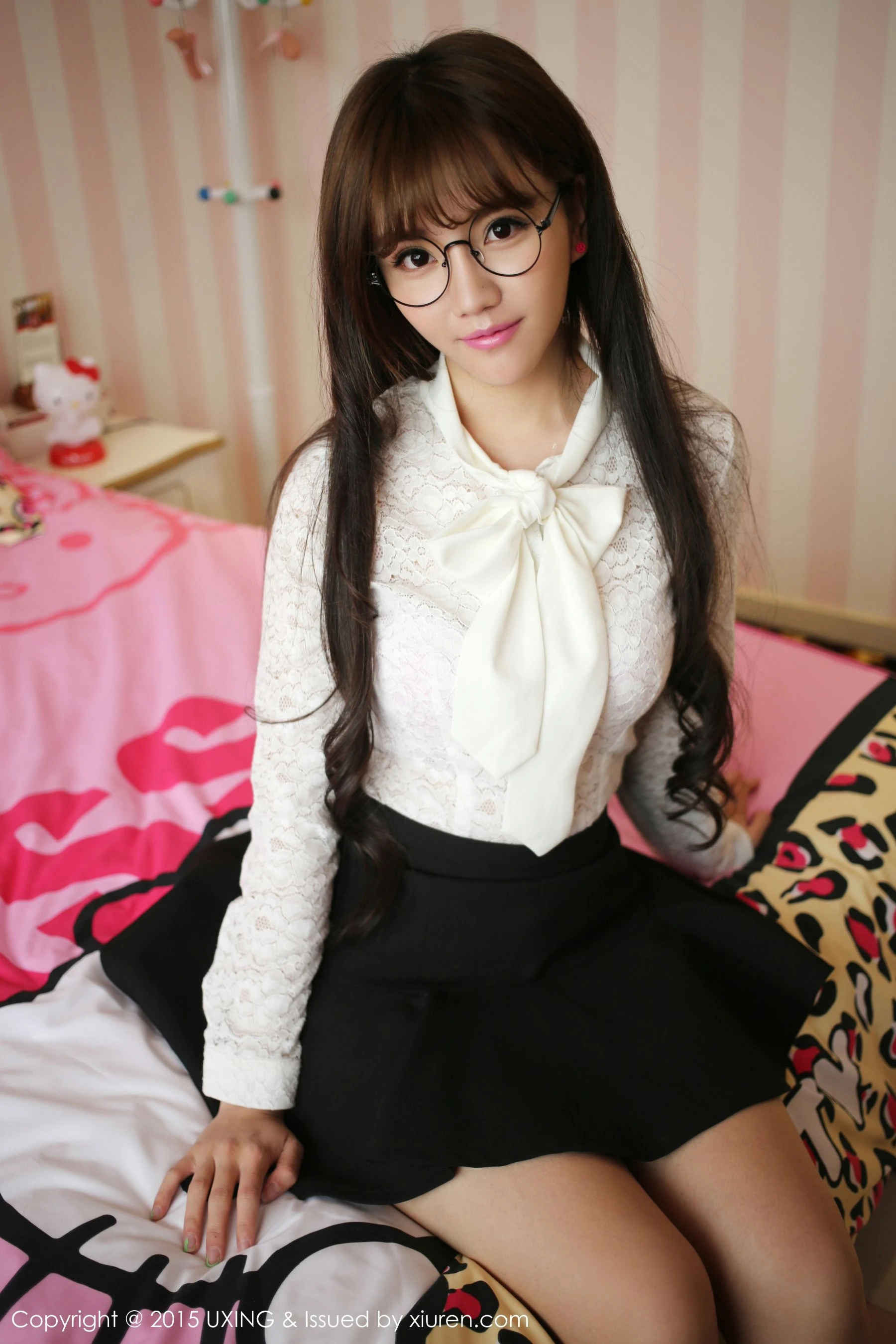 艾西Ashley – 极品清新女神写真集 UXING优星馆 Vol.007 [52P]高清在线免费欣赏–微密图社-微密图社