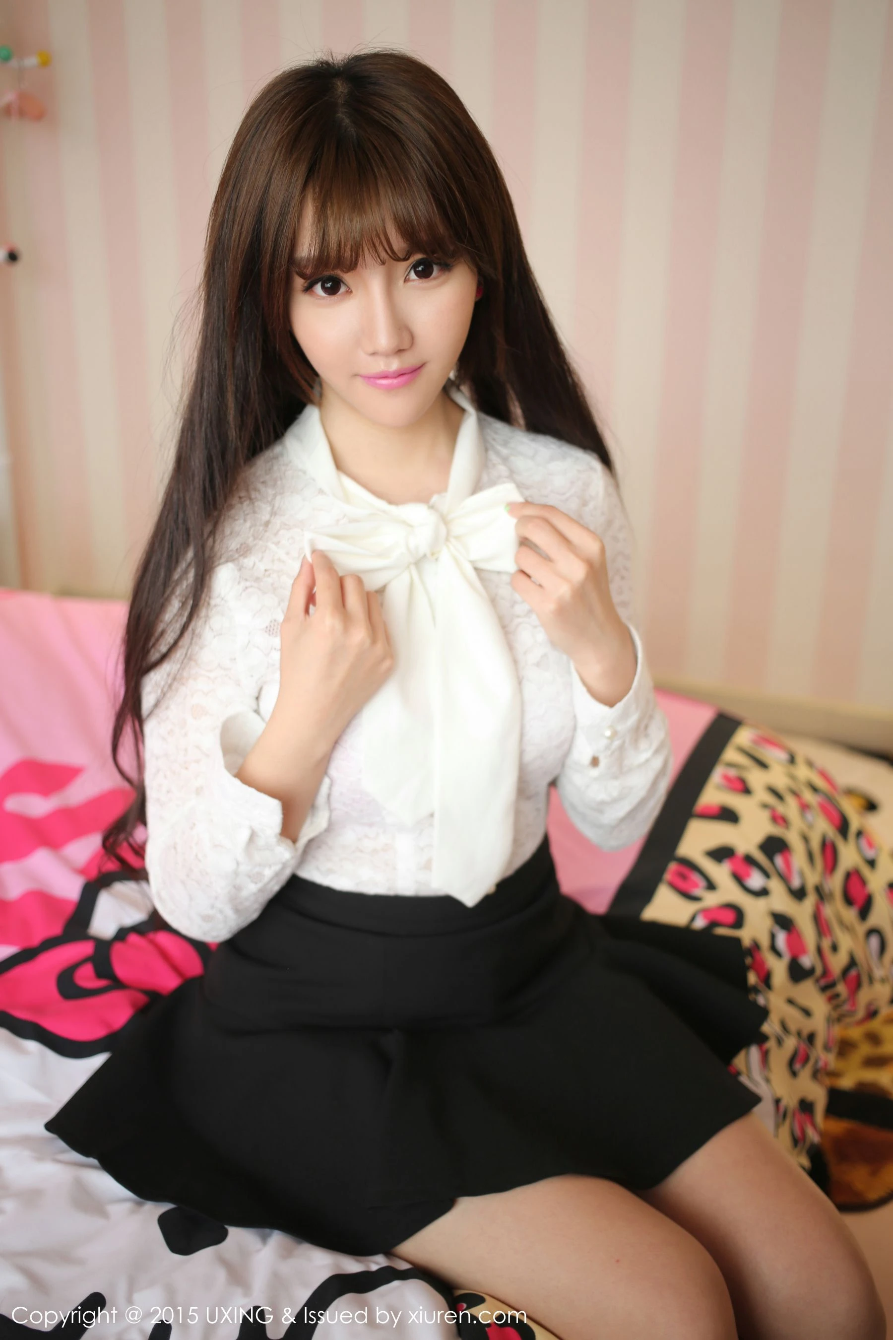 艾西Ashley – 极品清新女神写真集 UXING优星馆 Vol.007 [52P]插图3