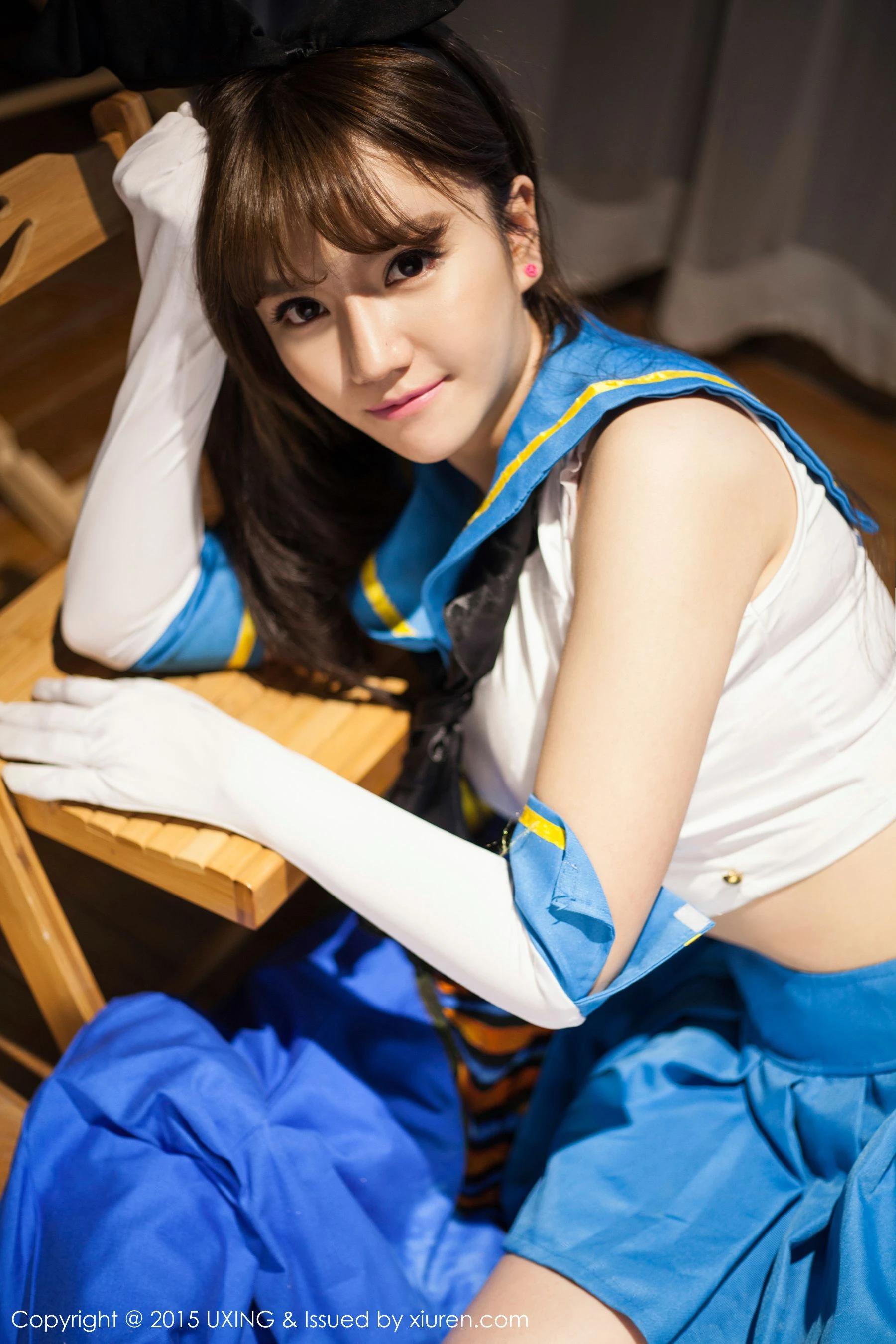 艾西Ashley – 极品清新女神写真集 UXING优星馆 Vol.007 [52P]插图9
