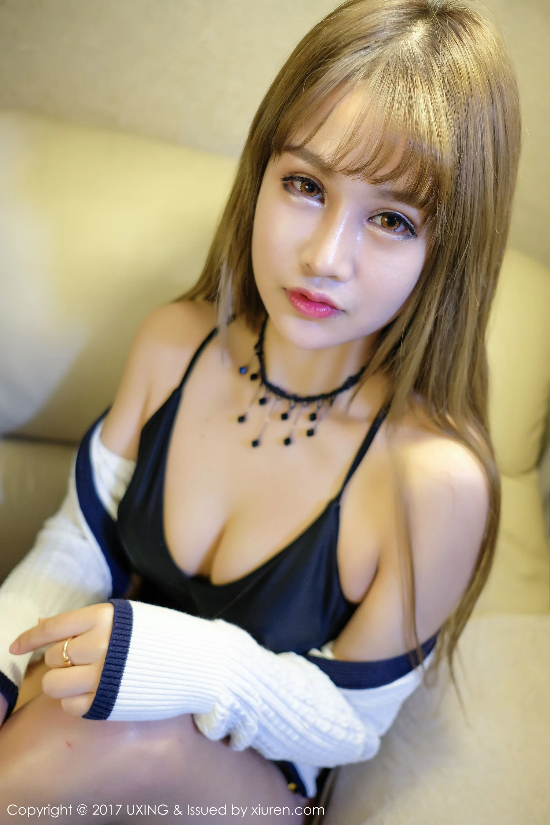 豆豆和她的朋友《两位娇柔妹子》 优星馆UXING VOL.049 [58P]插图1