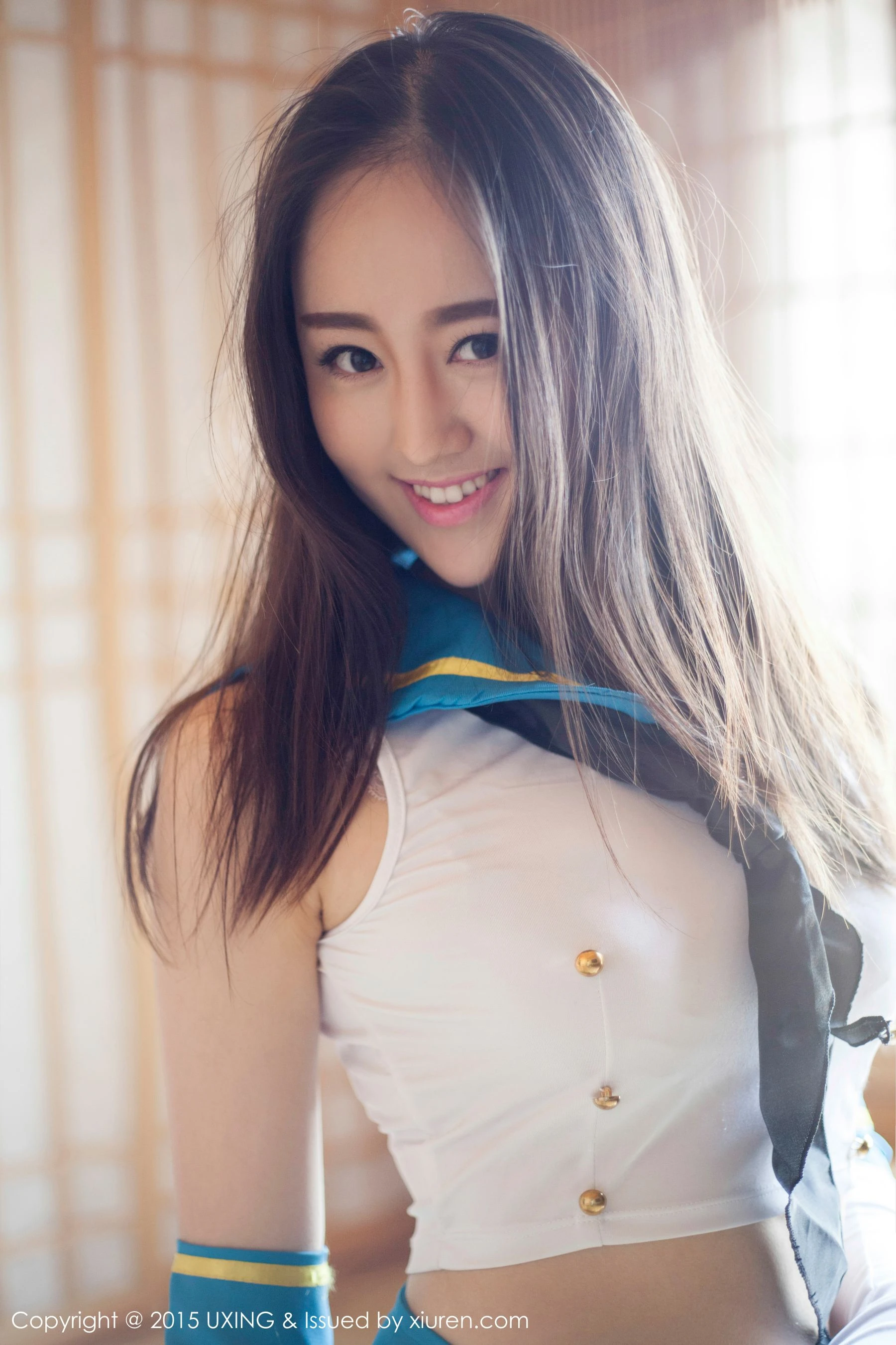 Romi王朝朝 – 美少女校服系列写真集 UXING优星馆 Vol.005 [62P]插图1