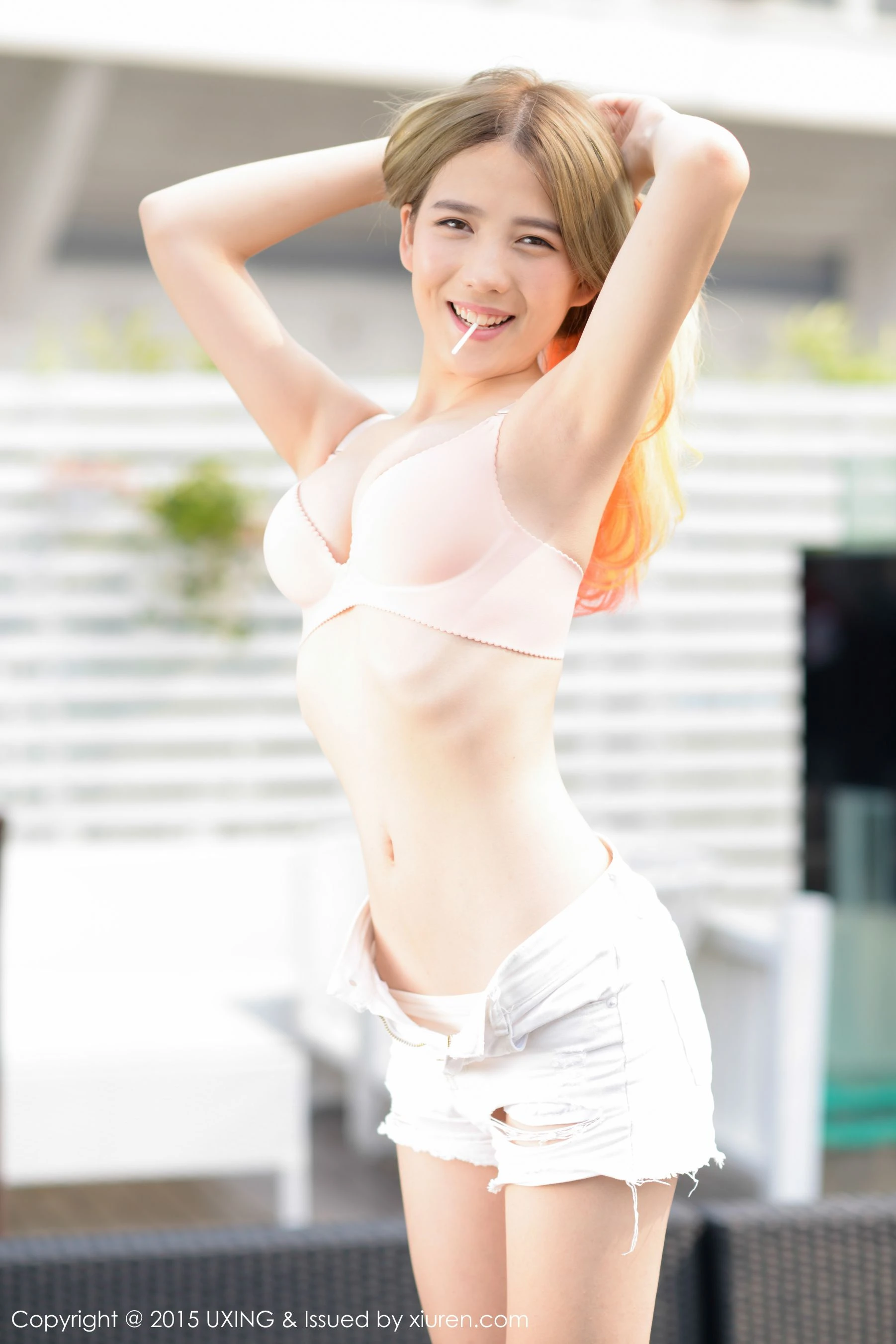懒桃子 – 嫩妹子的诱惑 UXING优星馆 Vol.028 写真集 [56P]插图4