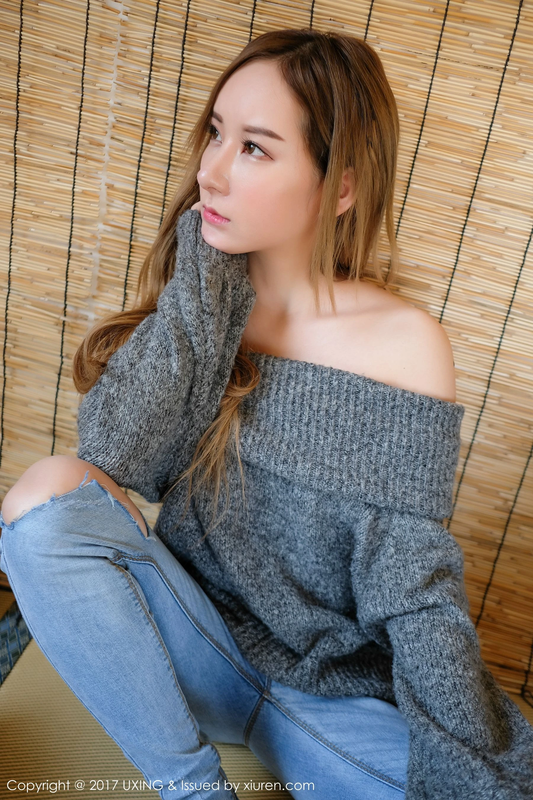 模特高SIR《清新甜美型柔妹子》 优星馆UXING VOL.047 [47P]插图2