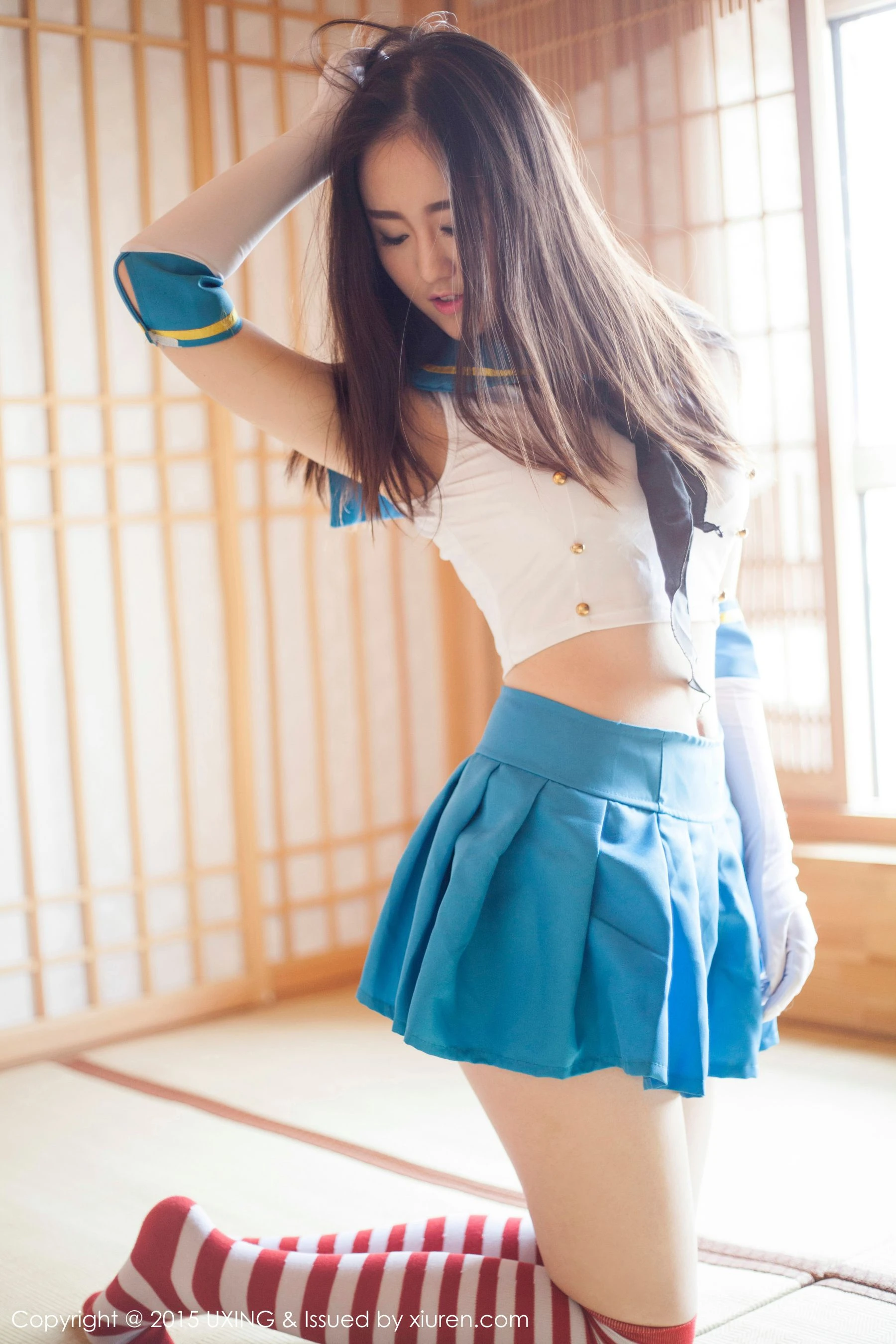 Romi王朝朝 – 美少女校服系列写真集 UXING优星馆 Vol.005 [62P]高清在线免费欣赏–微密图社-微密图社