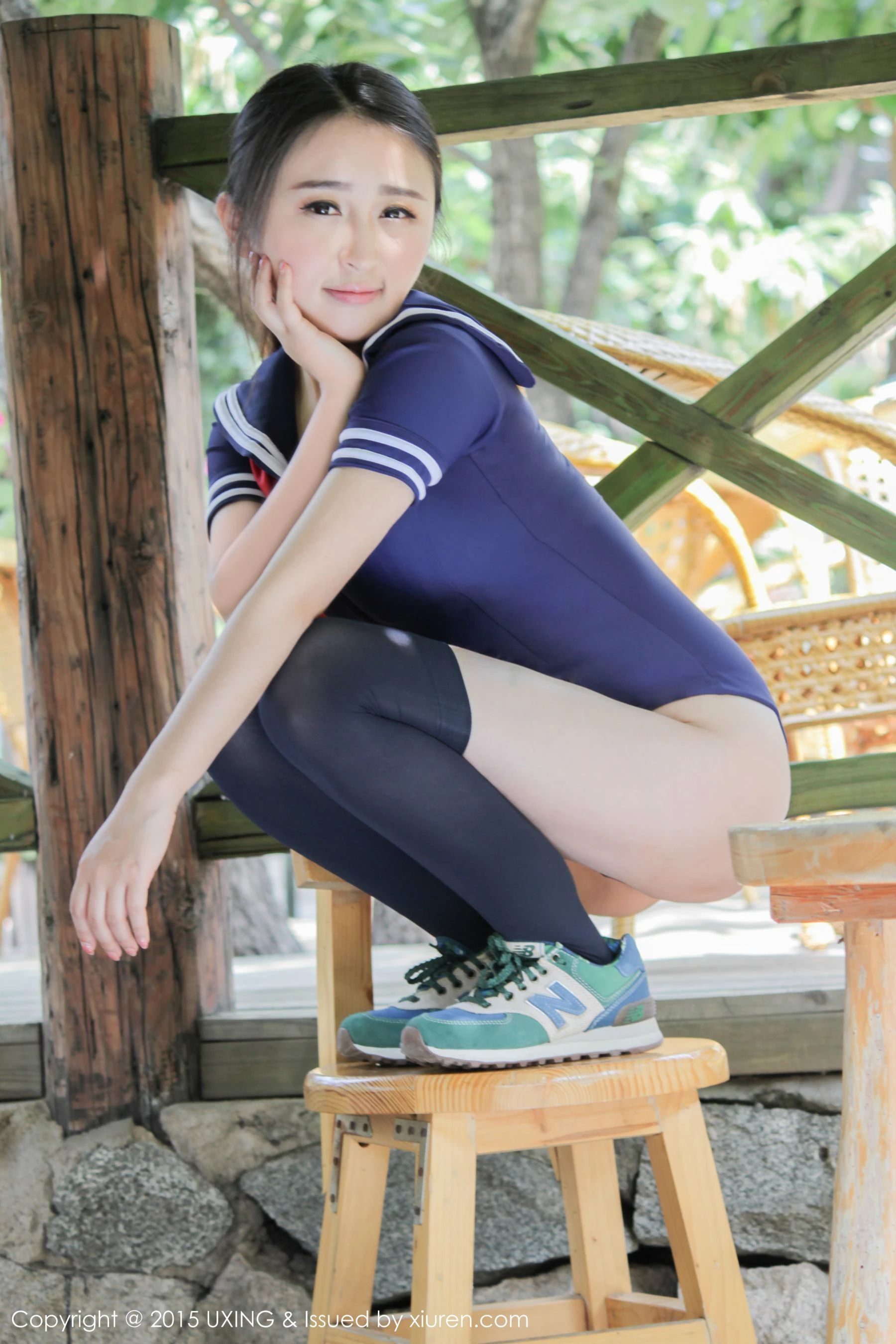 煊煊sunny – 水手服泳装少女 UXING优星馆 Vol.017 写真集 [50P]插图7