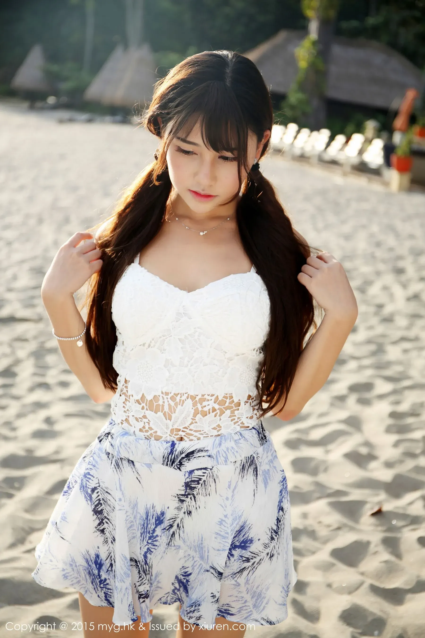 Milk楚楚《超清新短裙女神》 美媛馆 Vol.154插图1