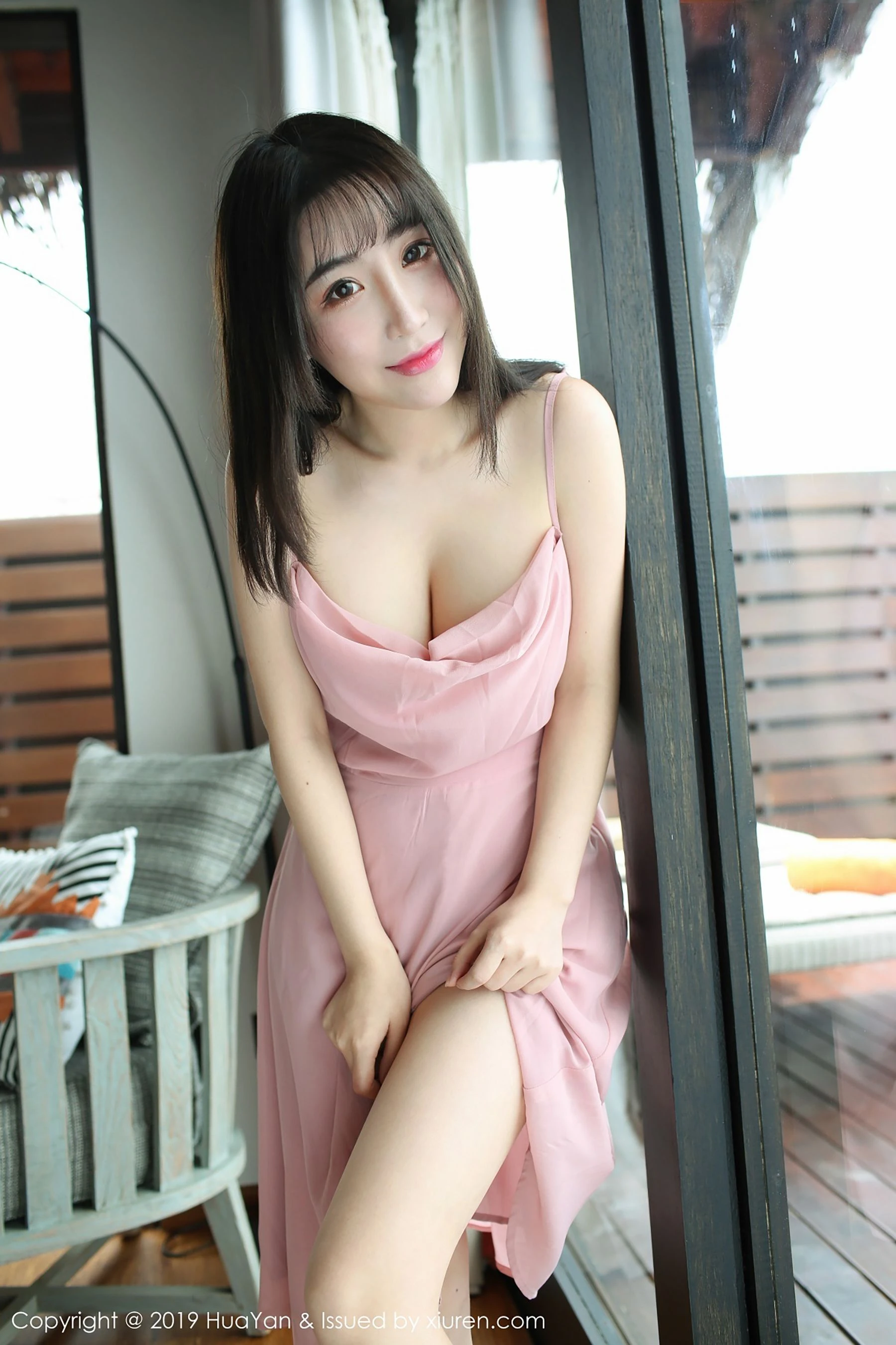 HUAYAN 花の颜 Vol.062 绯月樱-Cherry [51P]插图6