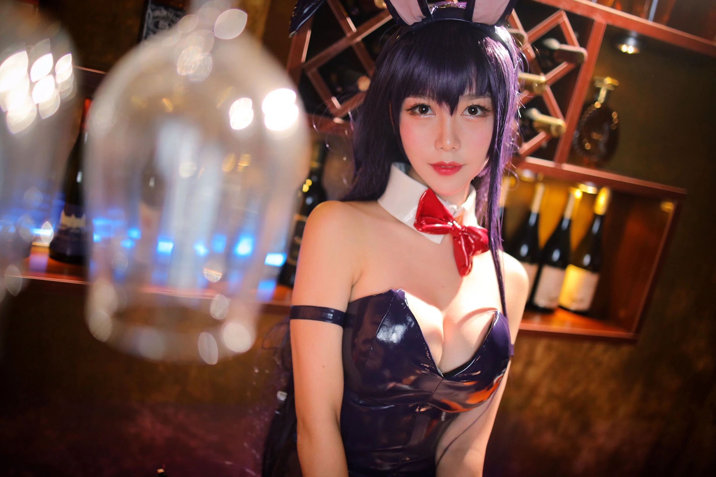 抖娘-利世 – 霞之丘诗羽 兔女郎 [40P]插图5