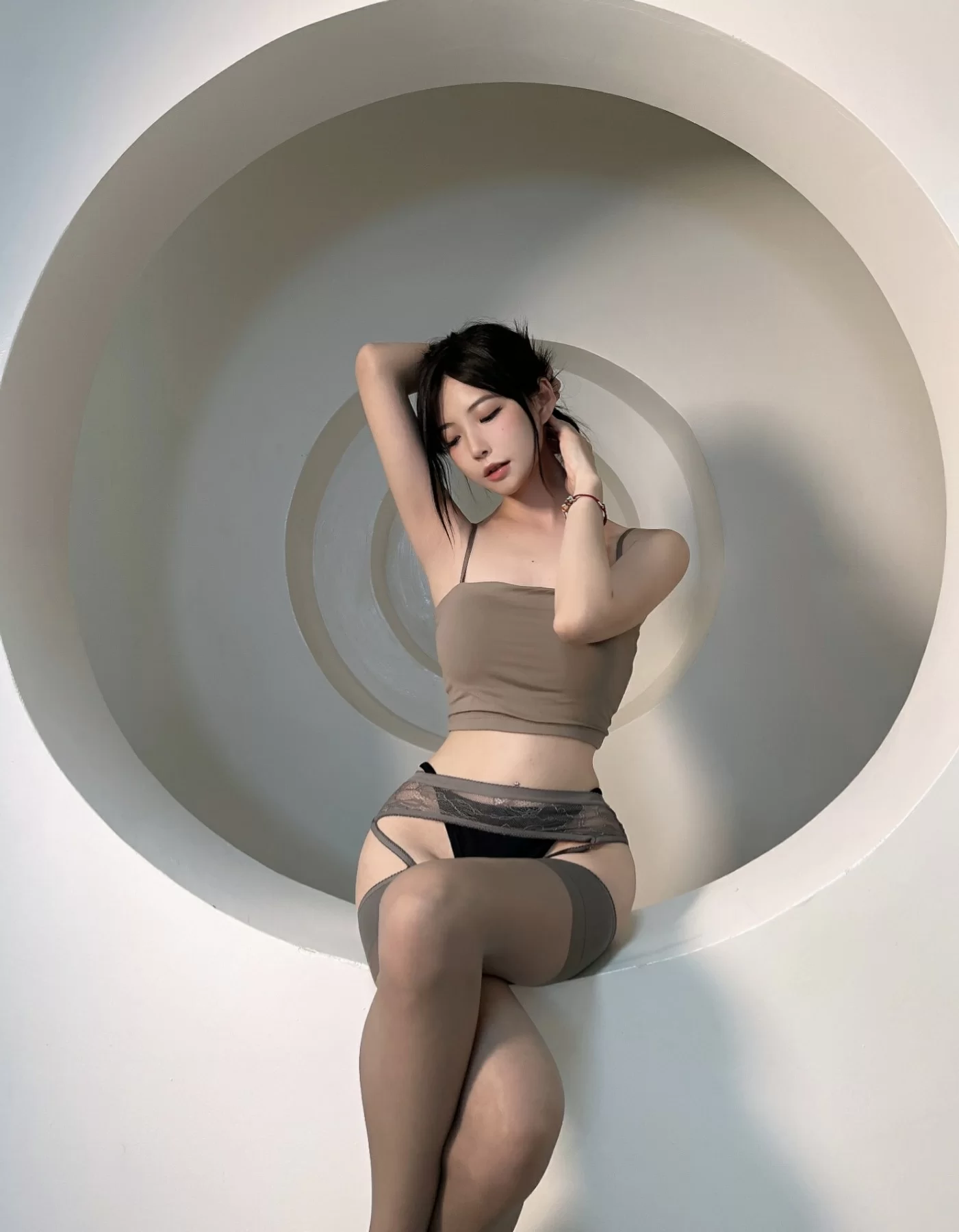 妮是老虎-陈妮妮UNI – 圆的艺术 [15P]插图1