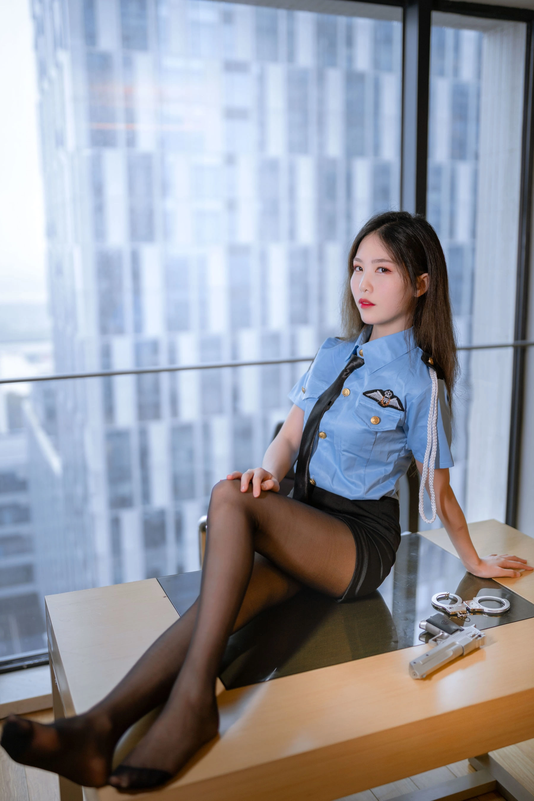 抖娘-利世图集 女警插图3