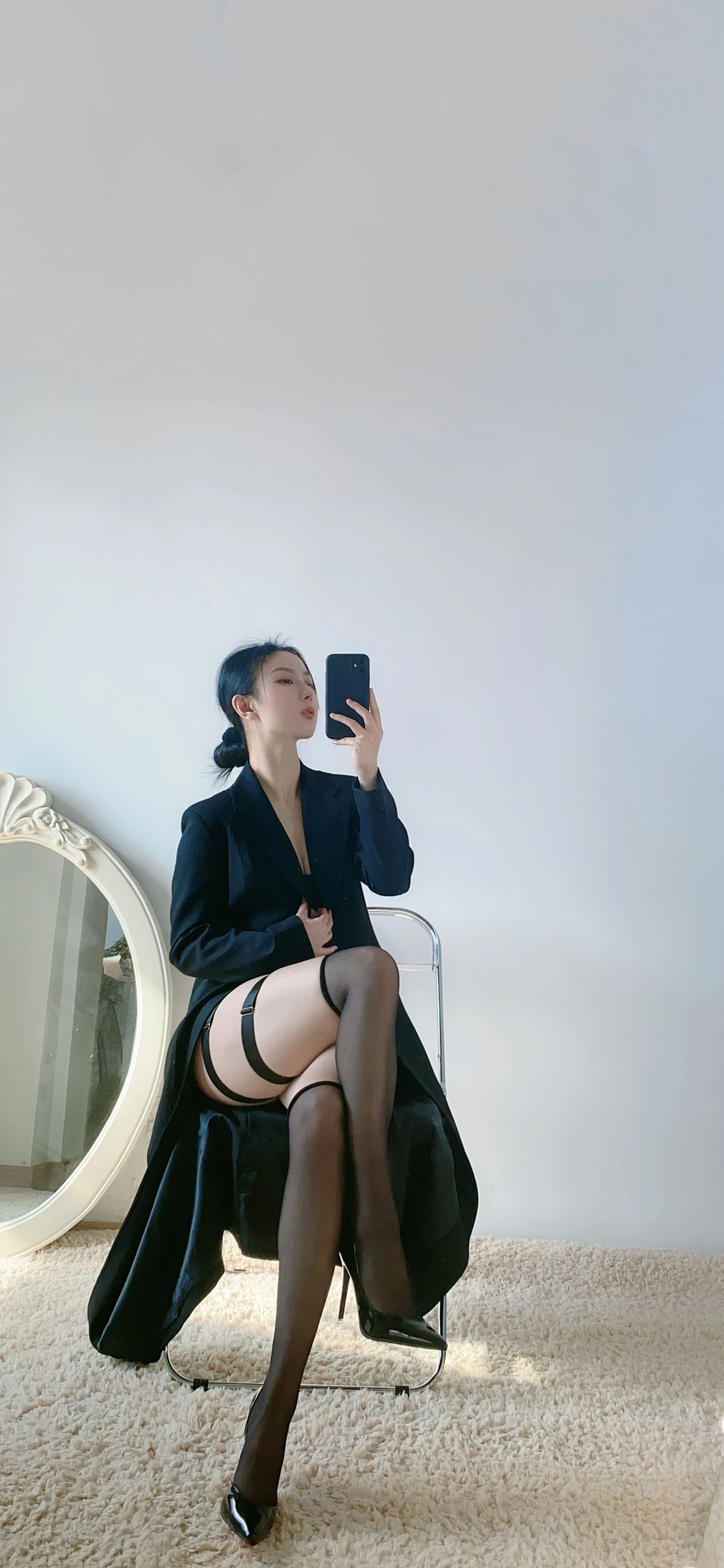 俏妞 – 丝袜长腿翘臀，微密圈合集插图1