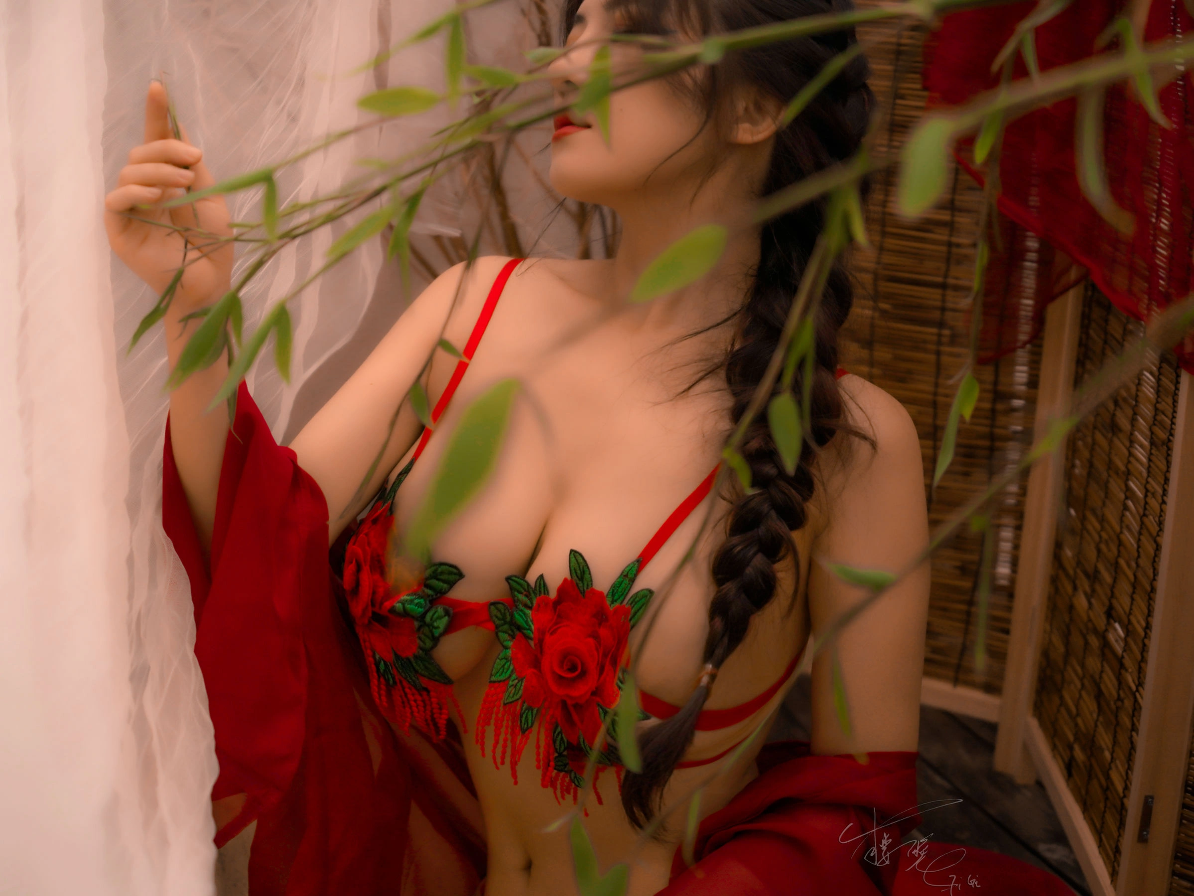 网络红人樱晚gigi – 胭花插图3