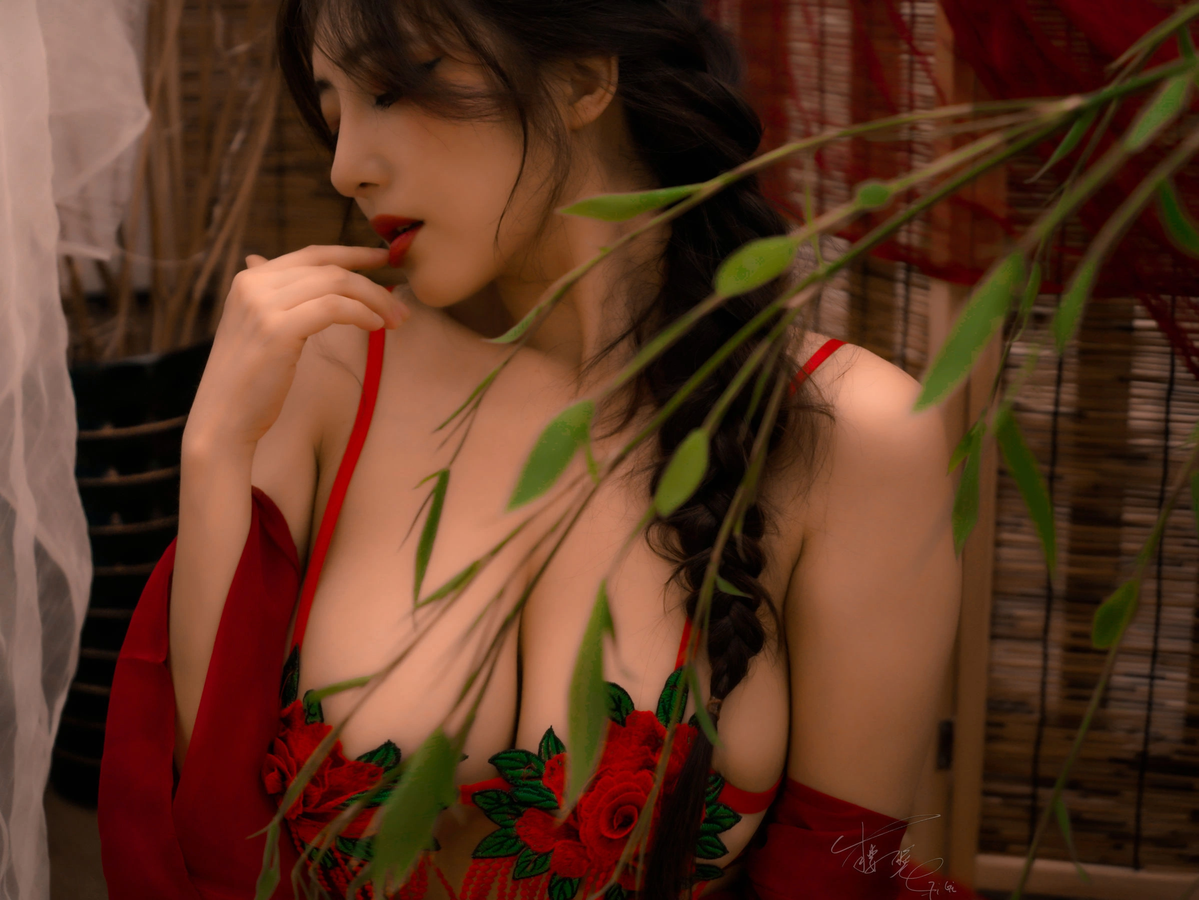 网络红人樱晚gigi – 胭花插图4