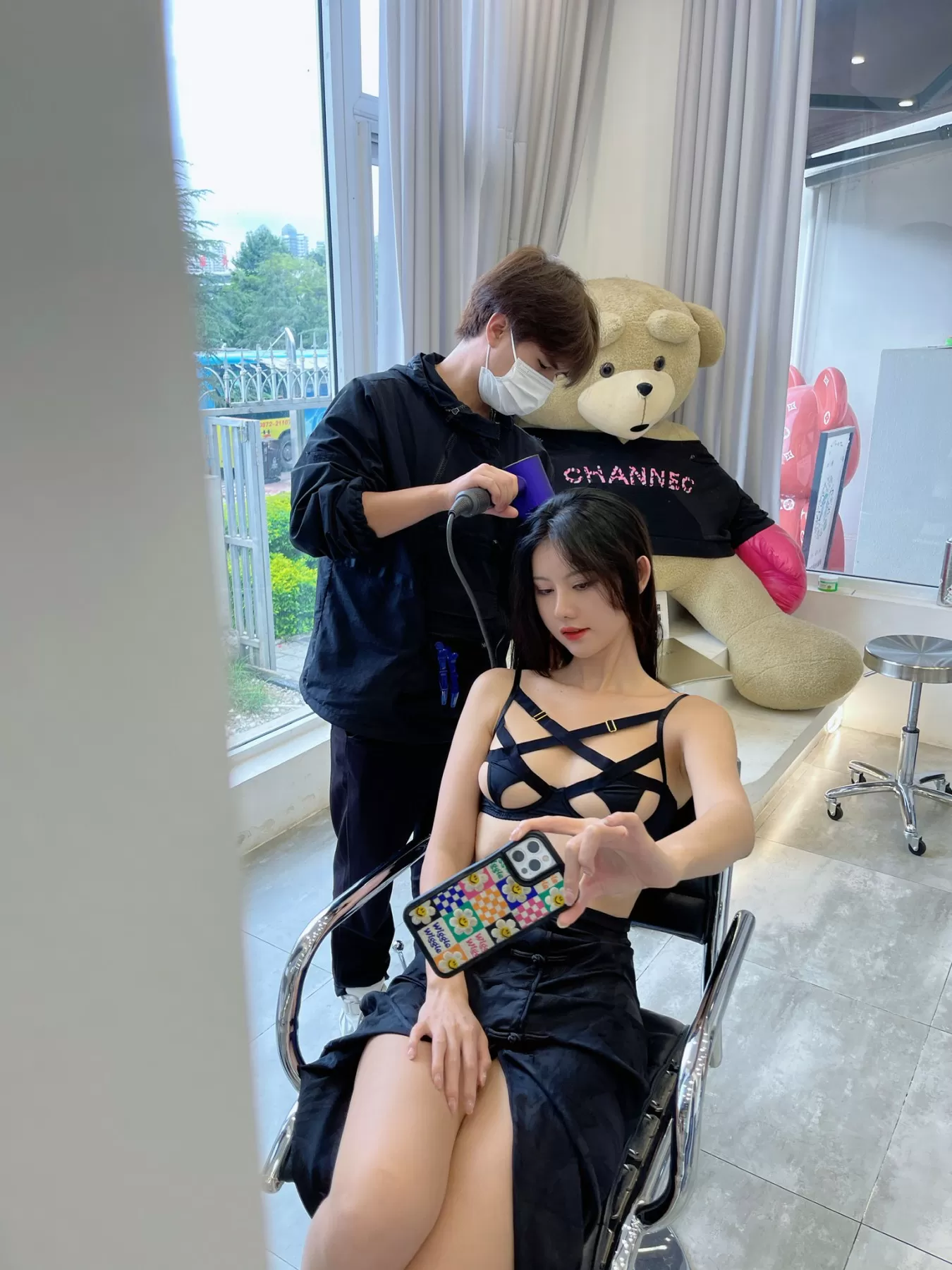 就是阿朱啊 – 洗头 [22P]高清在线免费欣赏–微密图社-微密图社