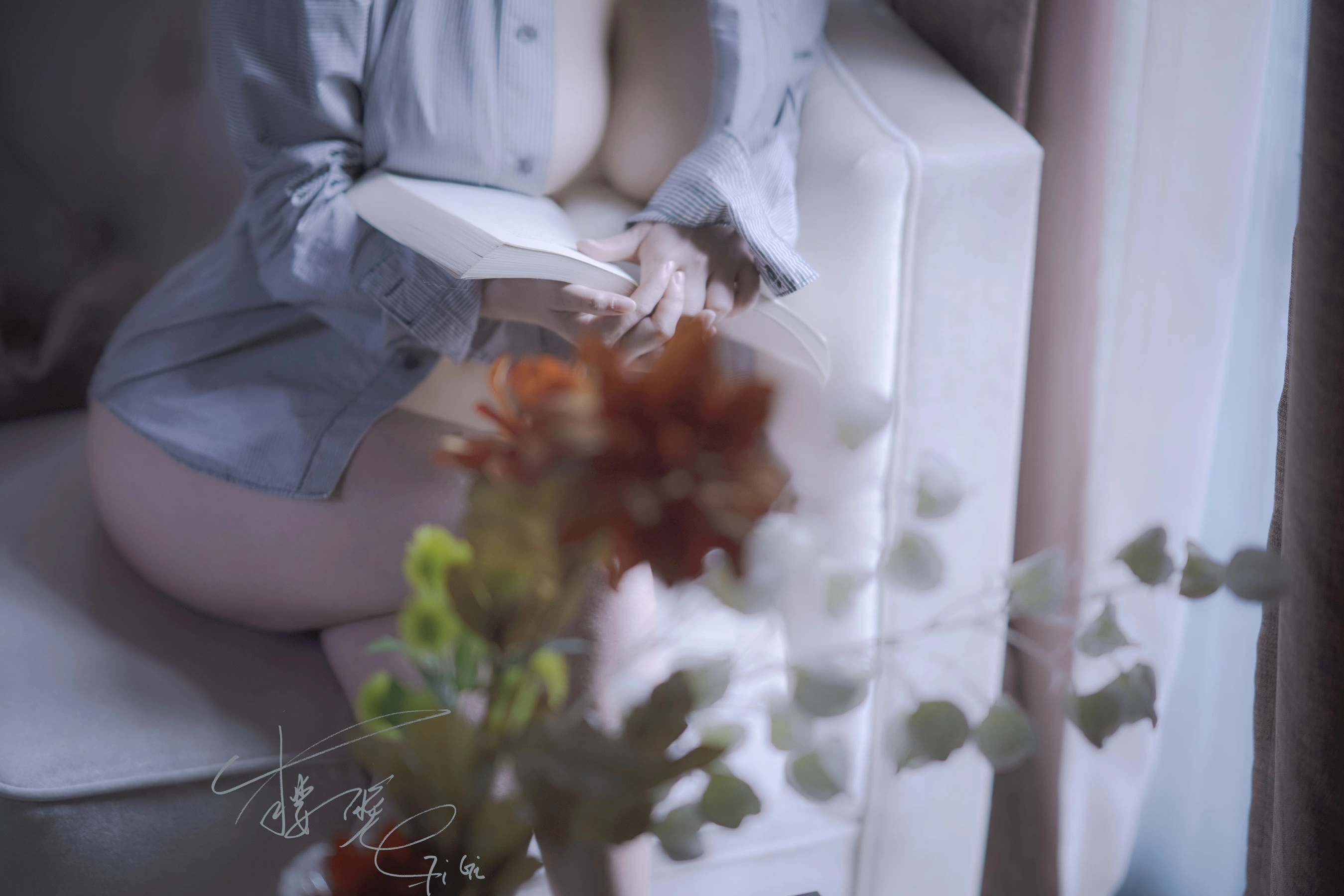 网络红人樱晚gigi – 你的衬衫高清在线免费欣赏–微密图社-微密图社