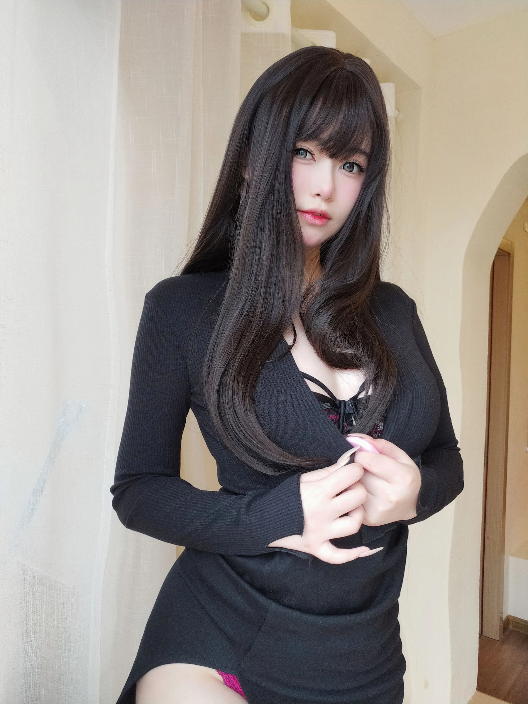 女主K – 大人の下着插图3