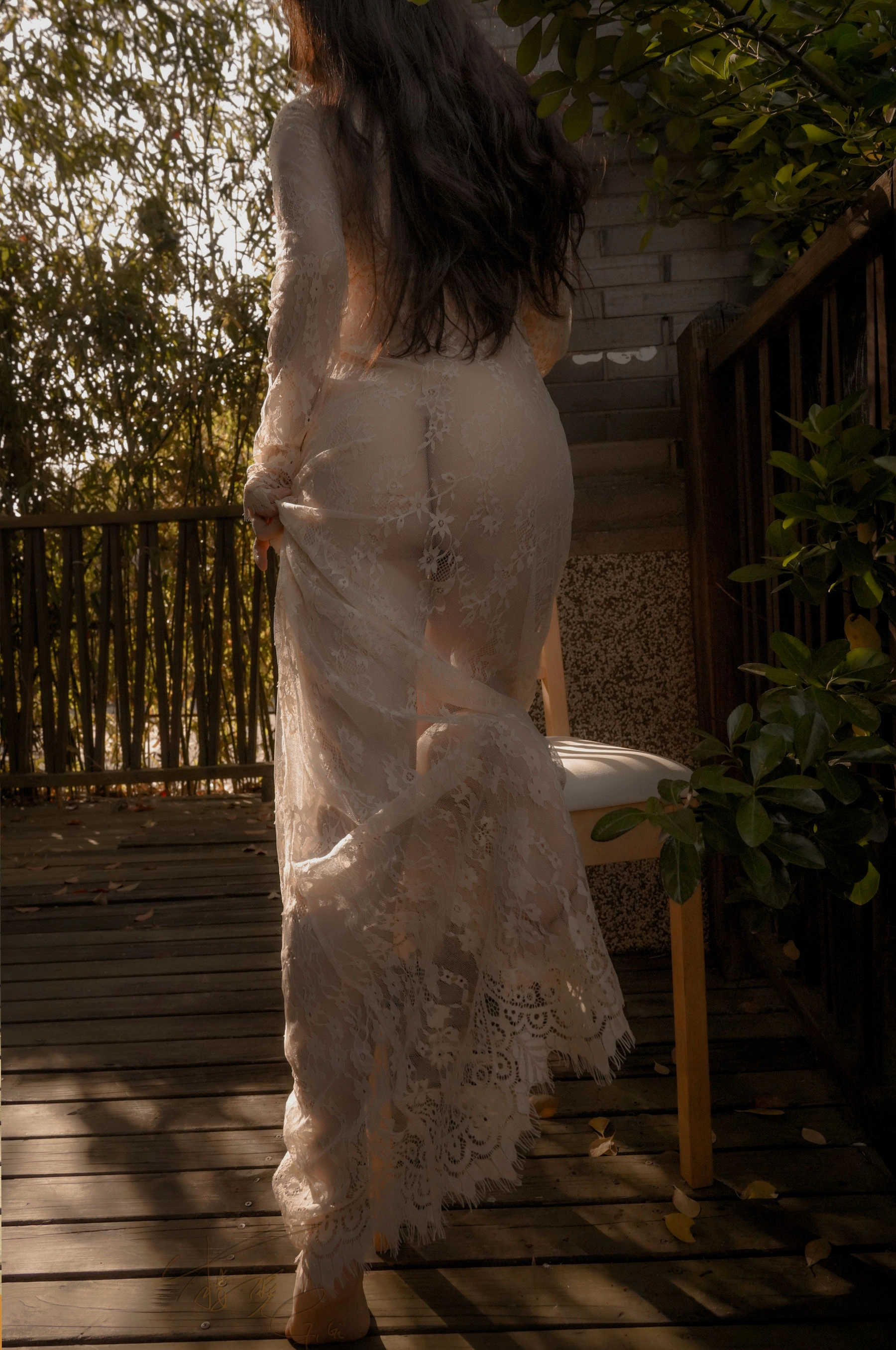 网络红人樱晚gigi – 听日落时插图4