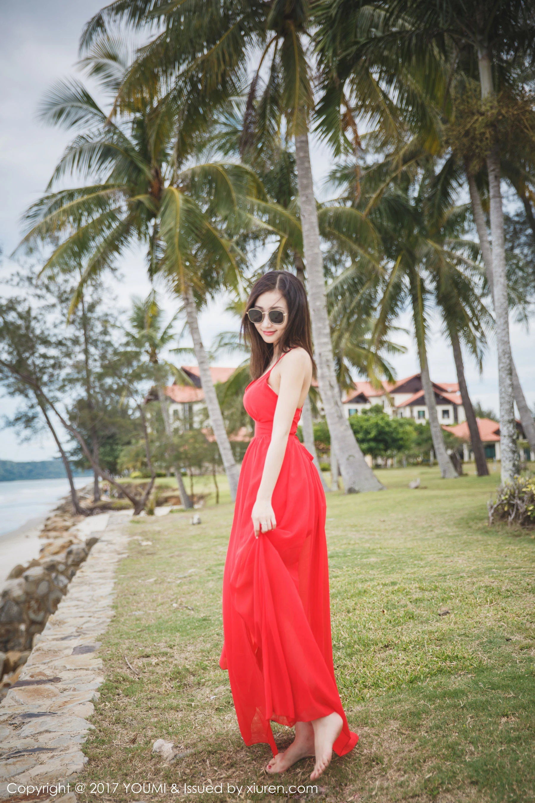 Yumi-尤美《沙巴旅拍第1套》 尤蜜荟YouMi Vol.028插图2