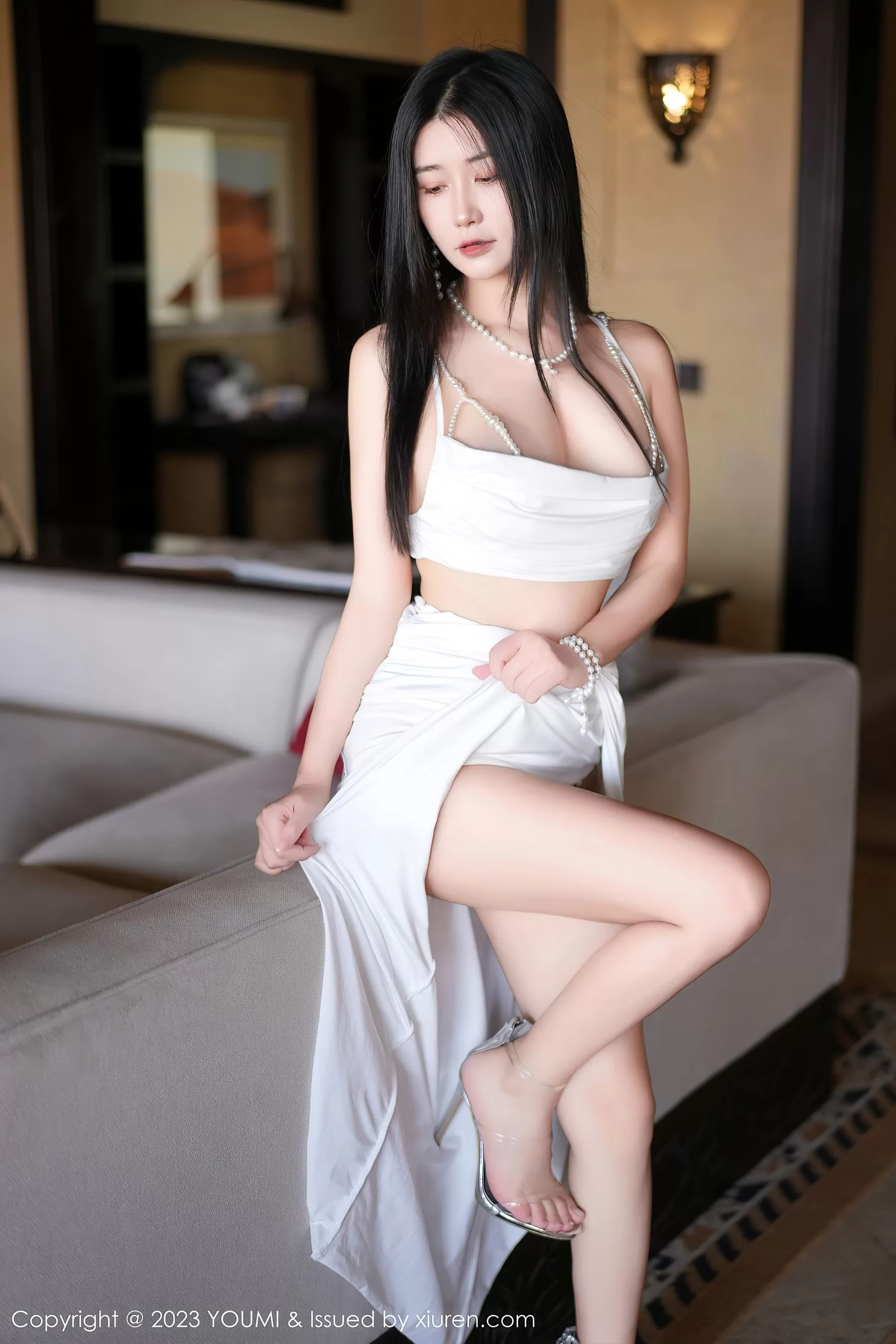 尤蜜荟 VOL.971 laura阿姣 长裙美腿 [79P]插图1