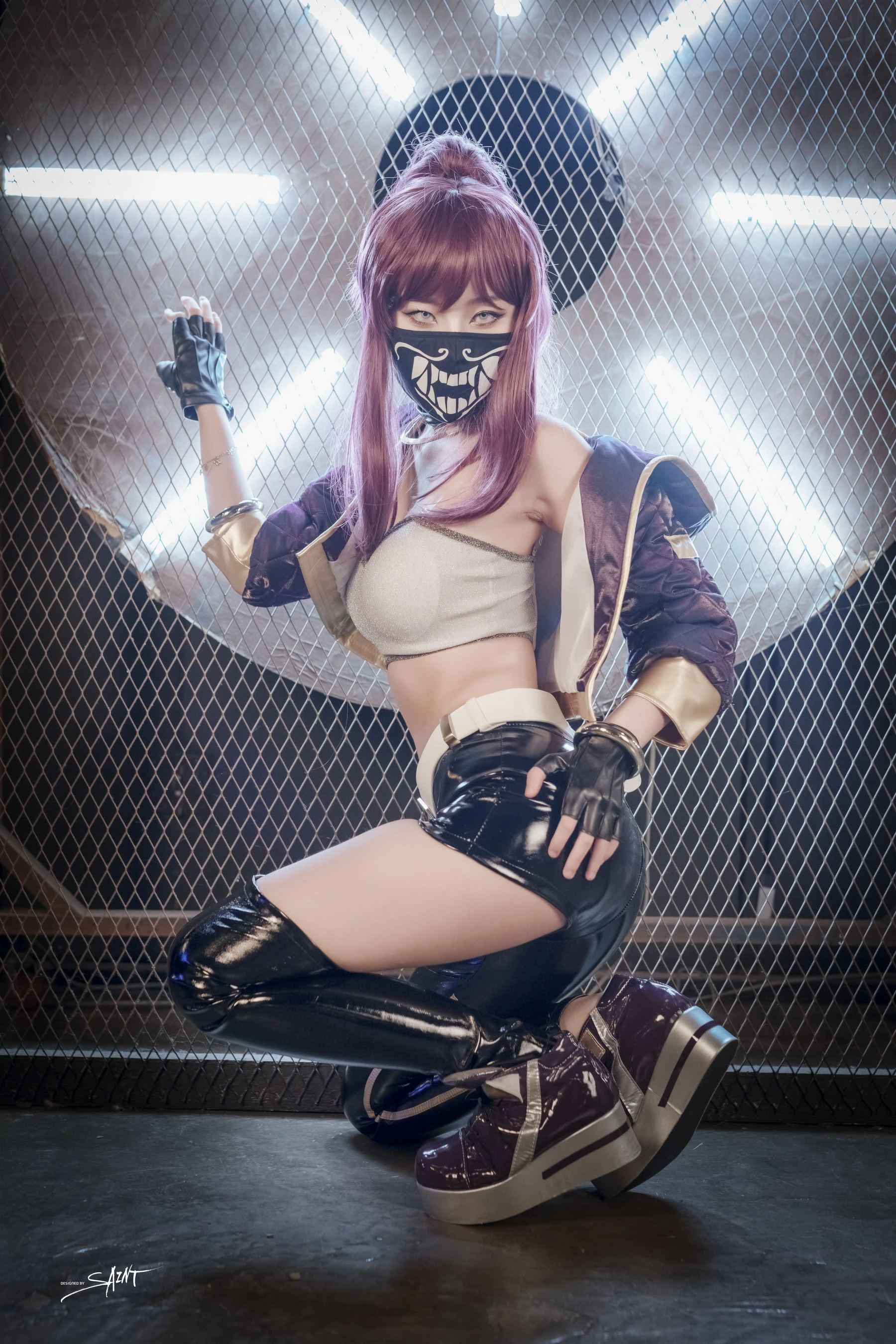 [saintphotolife] Yuna – Yuna’s Cos Vol.04 KDA Akali & Nier Automata插图2