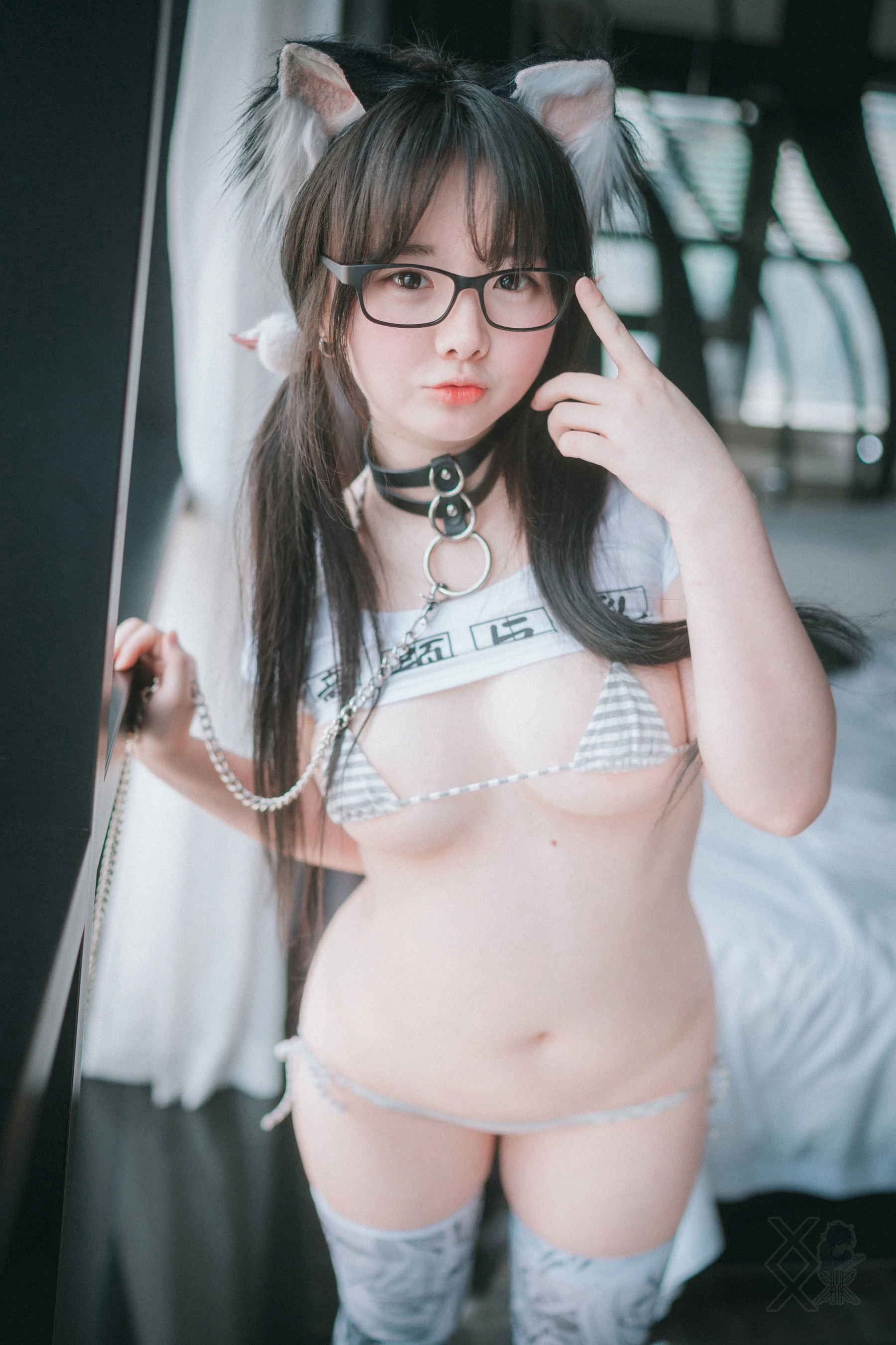 [DJAWA] Aya – Tamed Wolfgirl 写真套图插图2