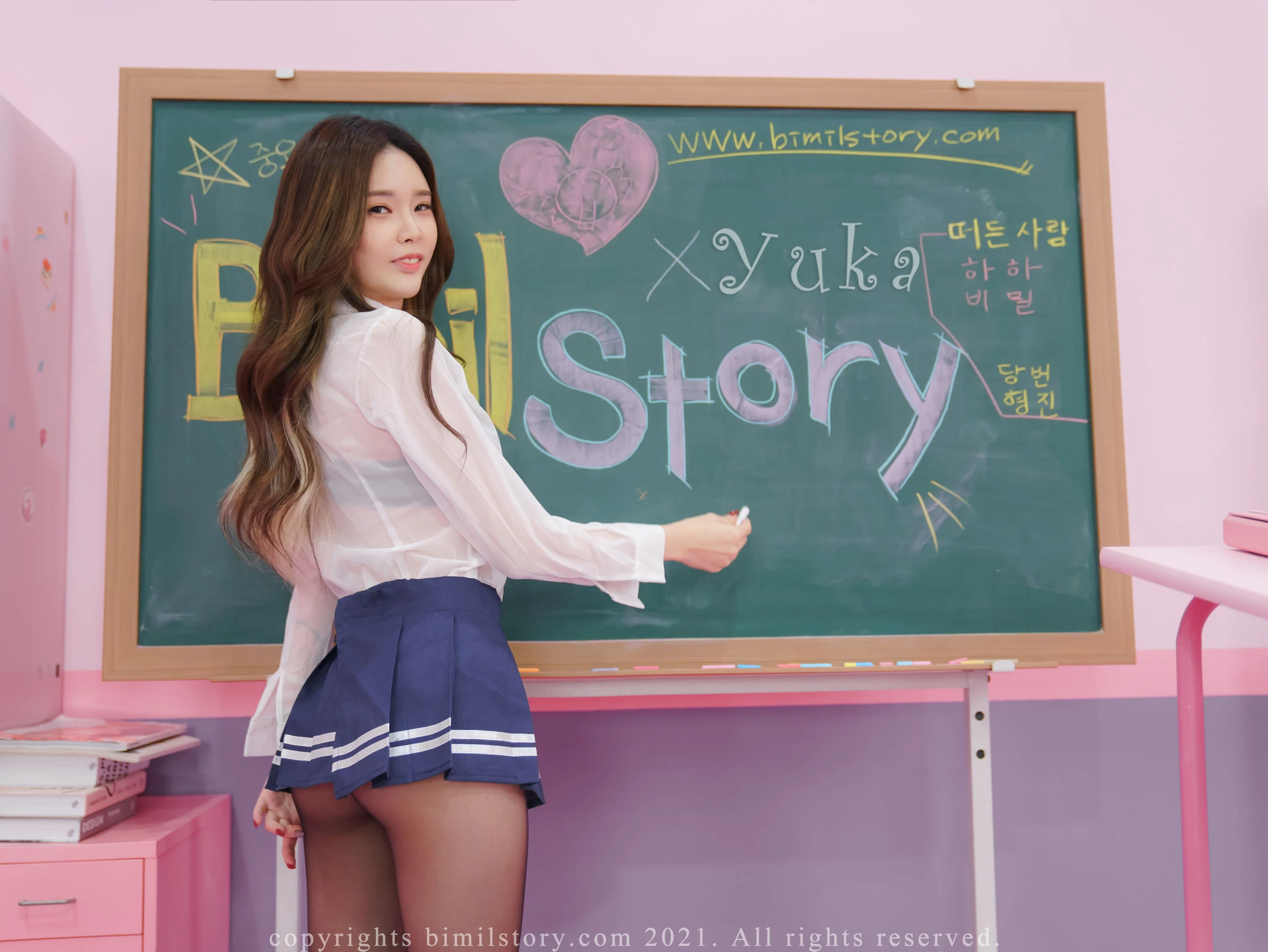 [Bimilstory] Yuka – Vol.02 Yuka is in Secret Class插图2