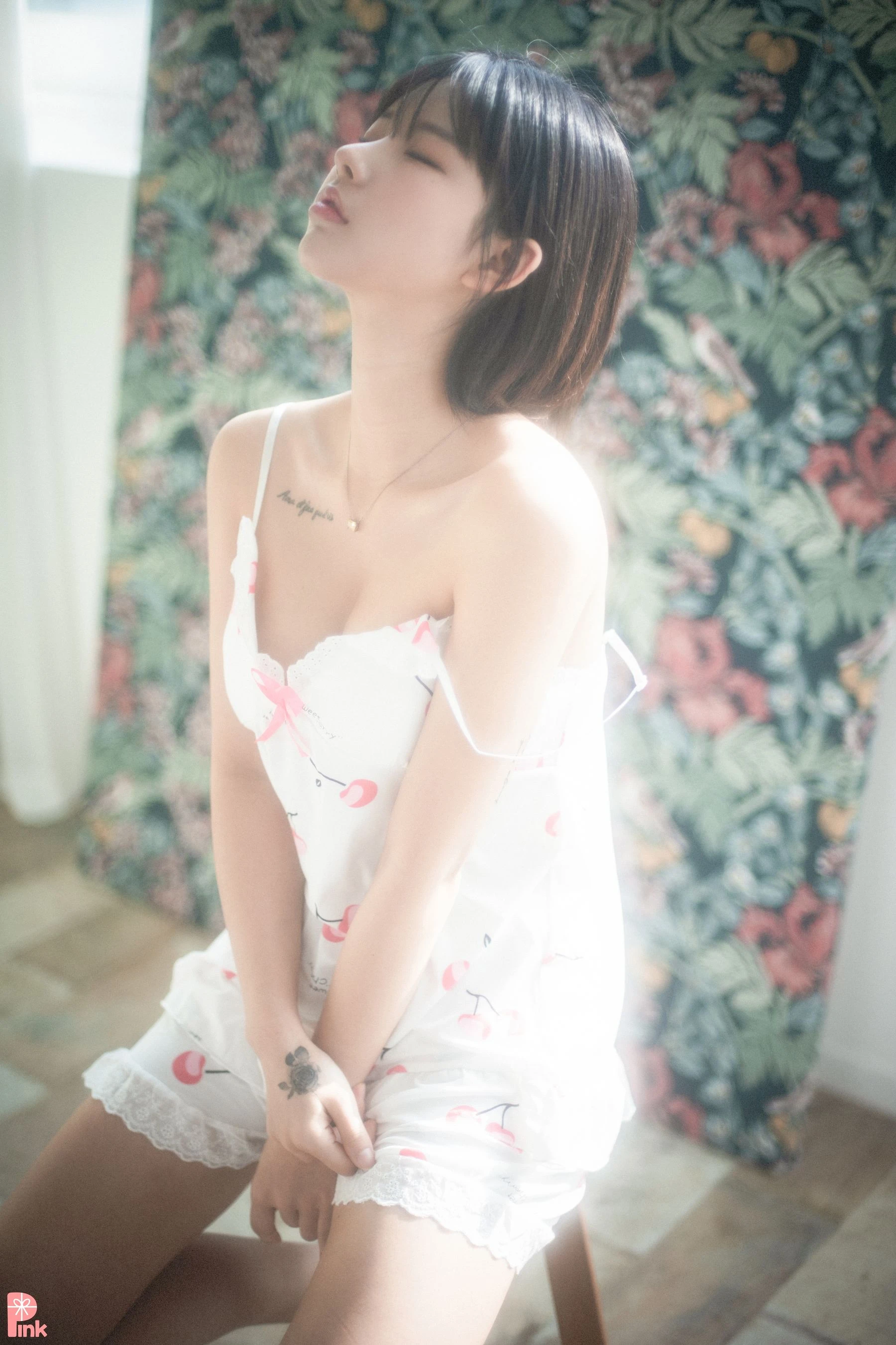 PINK RIBBON Uuuha – Floral – 1高清在线免费欣赏–微密图社-微密图社