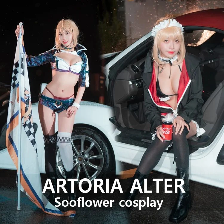 [CreamSoda] Sooflower – Artoria Alter Cosplay高清在线免费欣赏–微密图社-微密图社