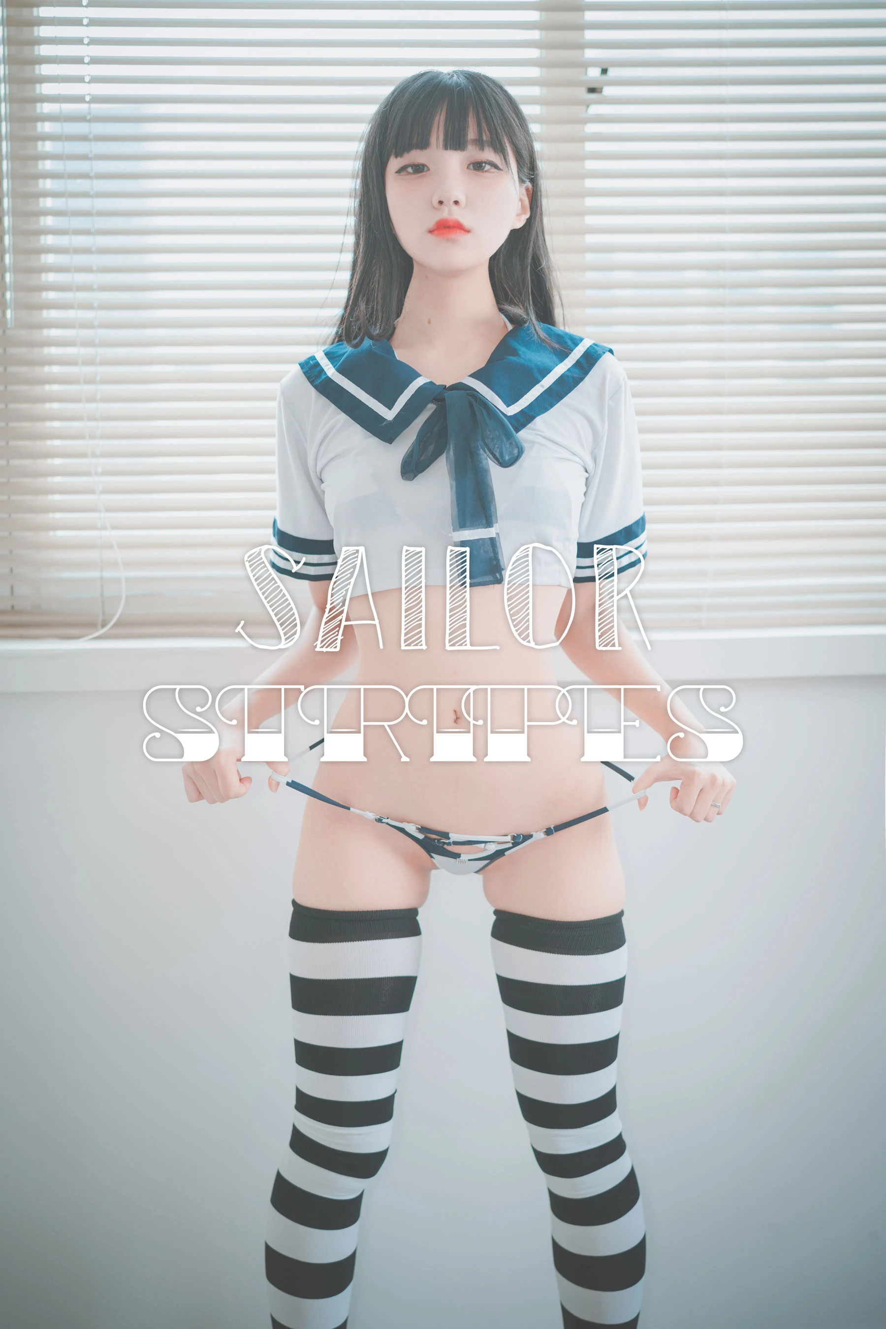[DJAWA] Jenny – Sailor Stripes高清在线免费欣赏–微密图社-微密图社