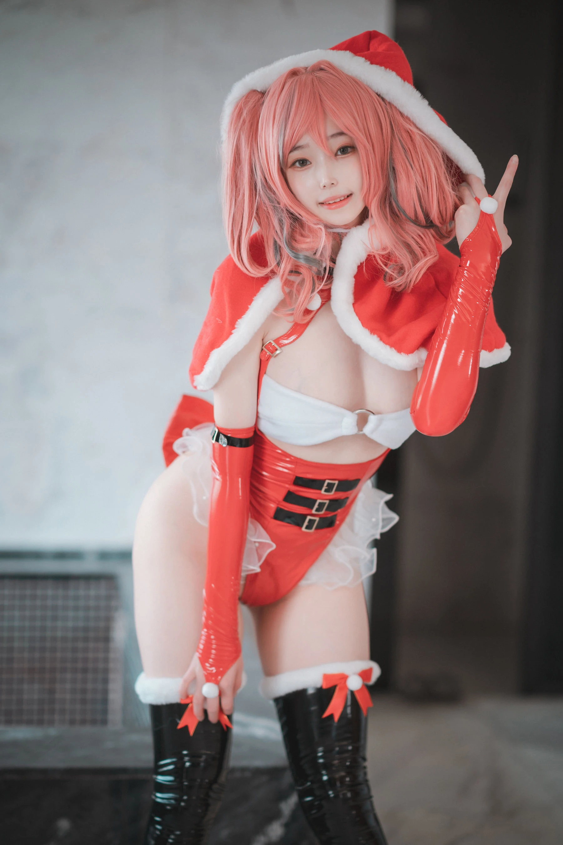 BamBi写真 – Santa Girl in the Summer插图3