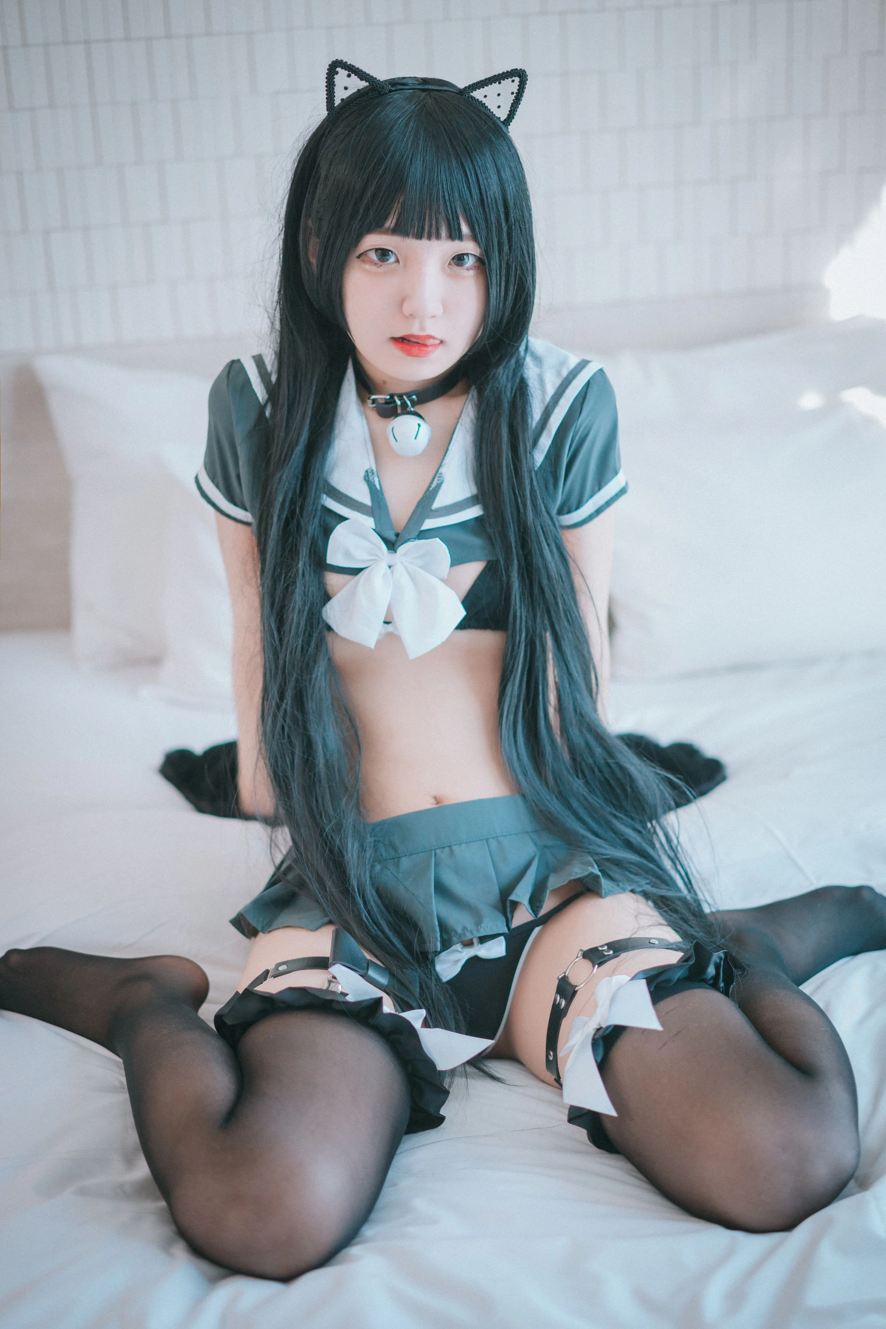 [DJAWA] Jenny – Katzenmadchen in Schuluniform插图2
