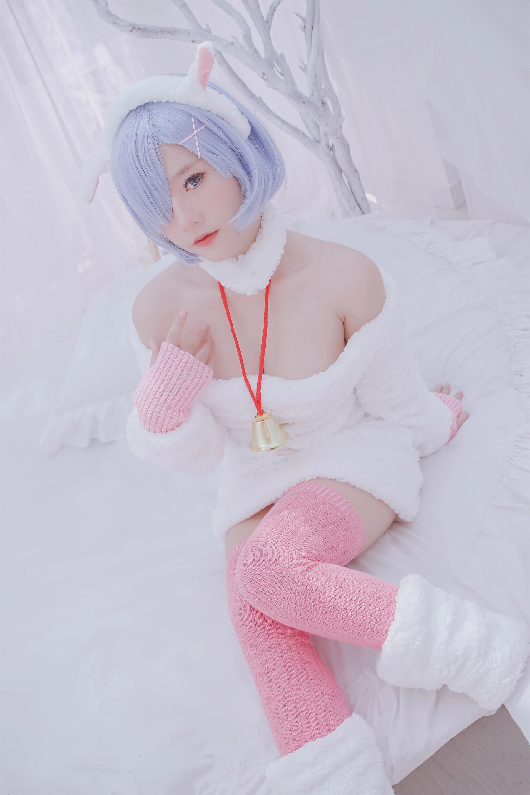 MessieHuang写真 – Rem the sheep高清在线免费欣赏–微密图社-微密图社