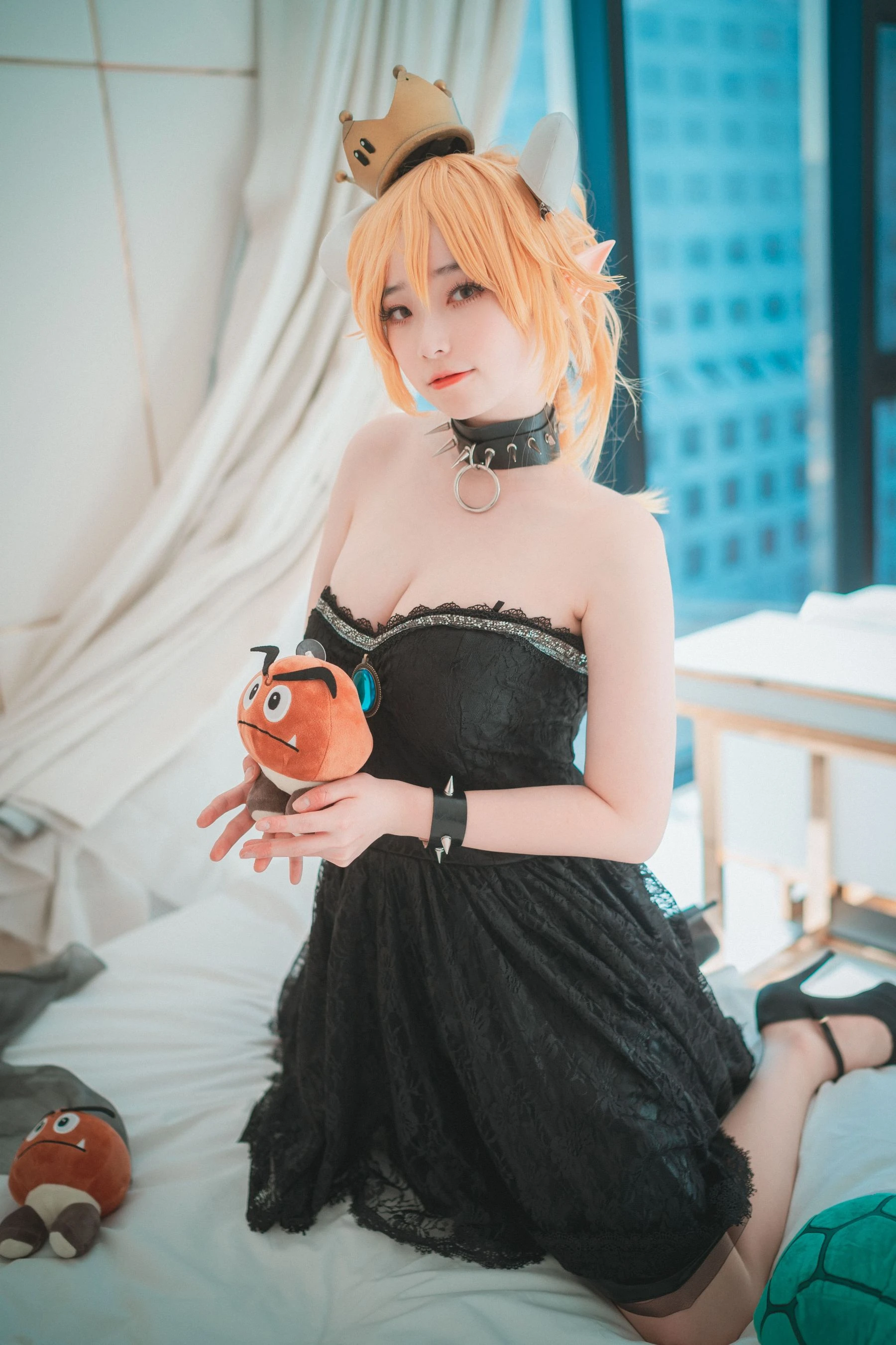 [DJAWA] BamBi – Halloween with Bowsette 写真套图插图5