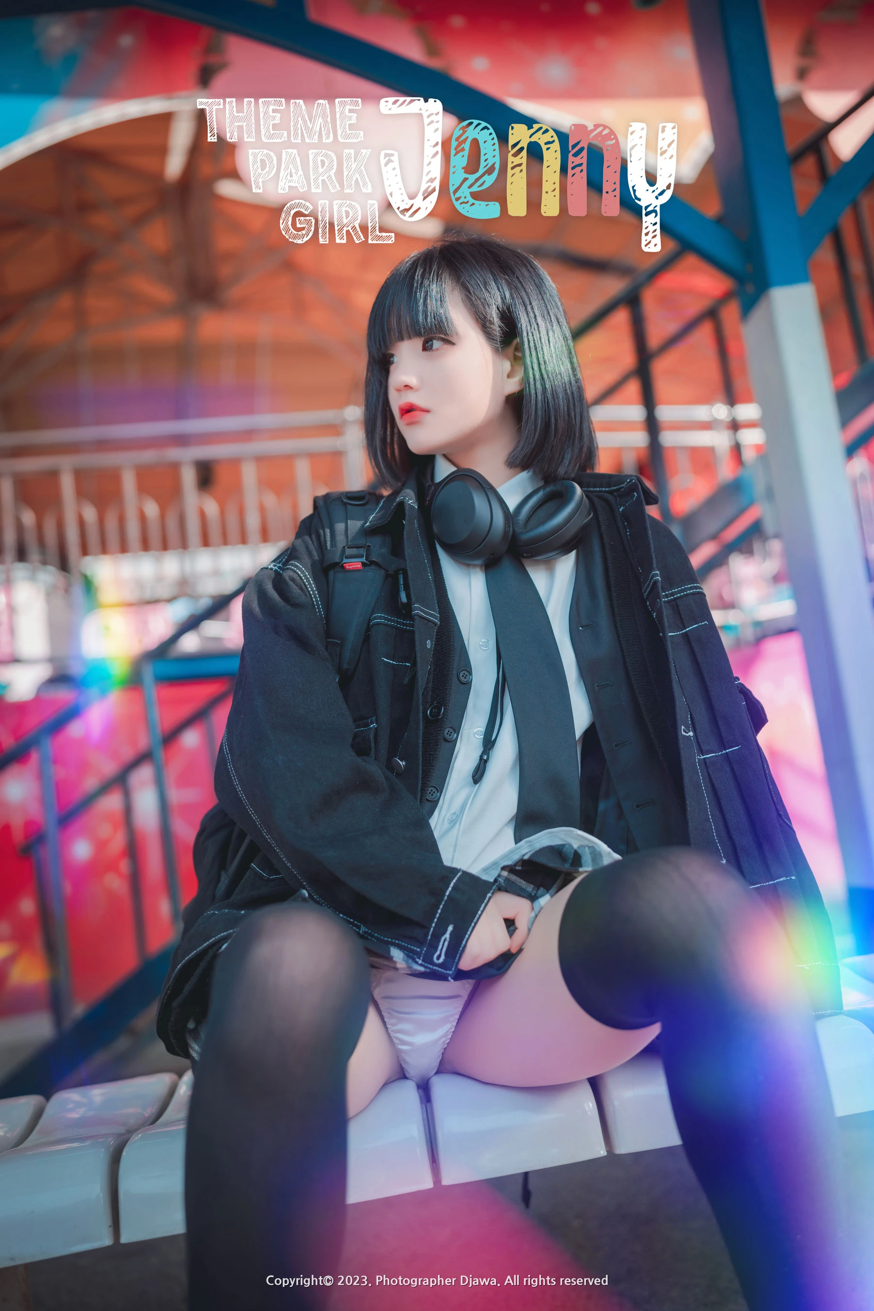 [DJAWA] Jenny – Theme Park Girl Jenny高清在线免费欣赏–微密图社-微密图社