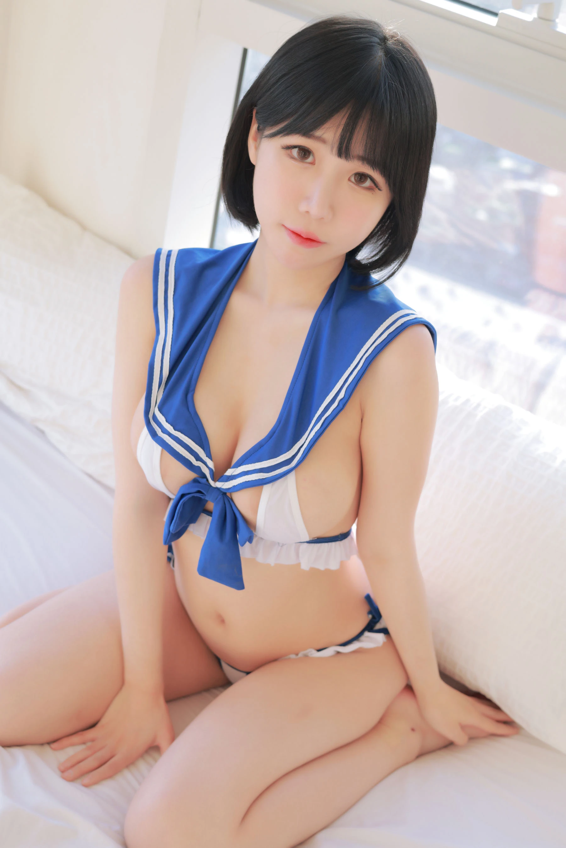 韩网可爱性感网红Addielyn – Sailor GIRL插图3