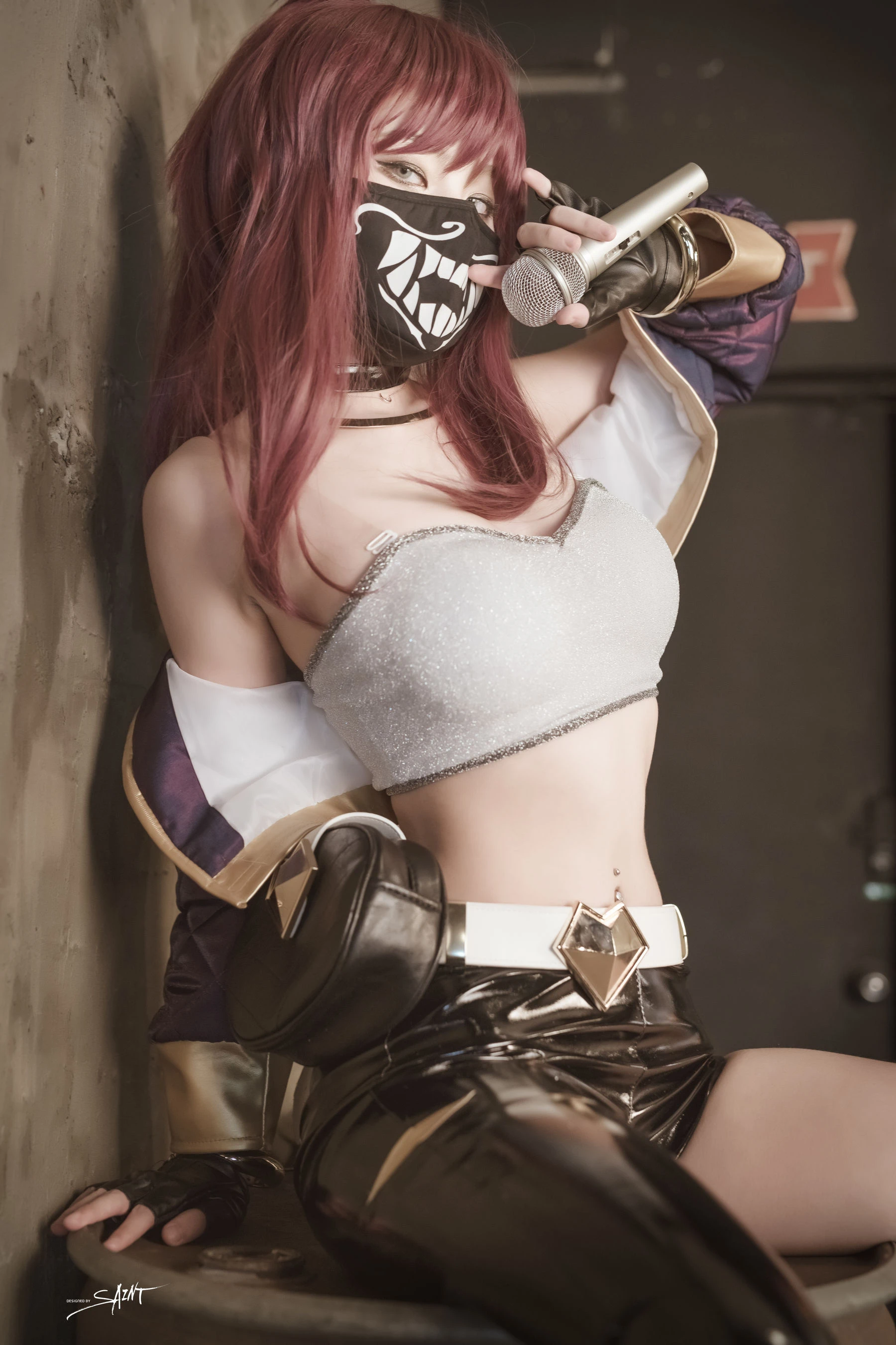 [saintphotolife] Yuna – Yuna’s Cos Vol.04 KDA Akali & Nier Automata插图8