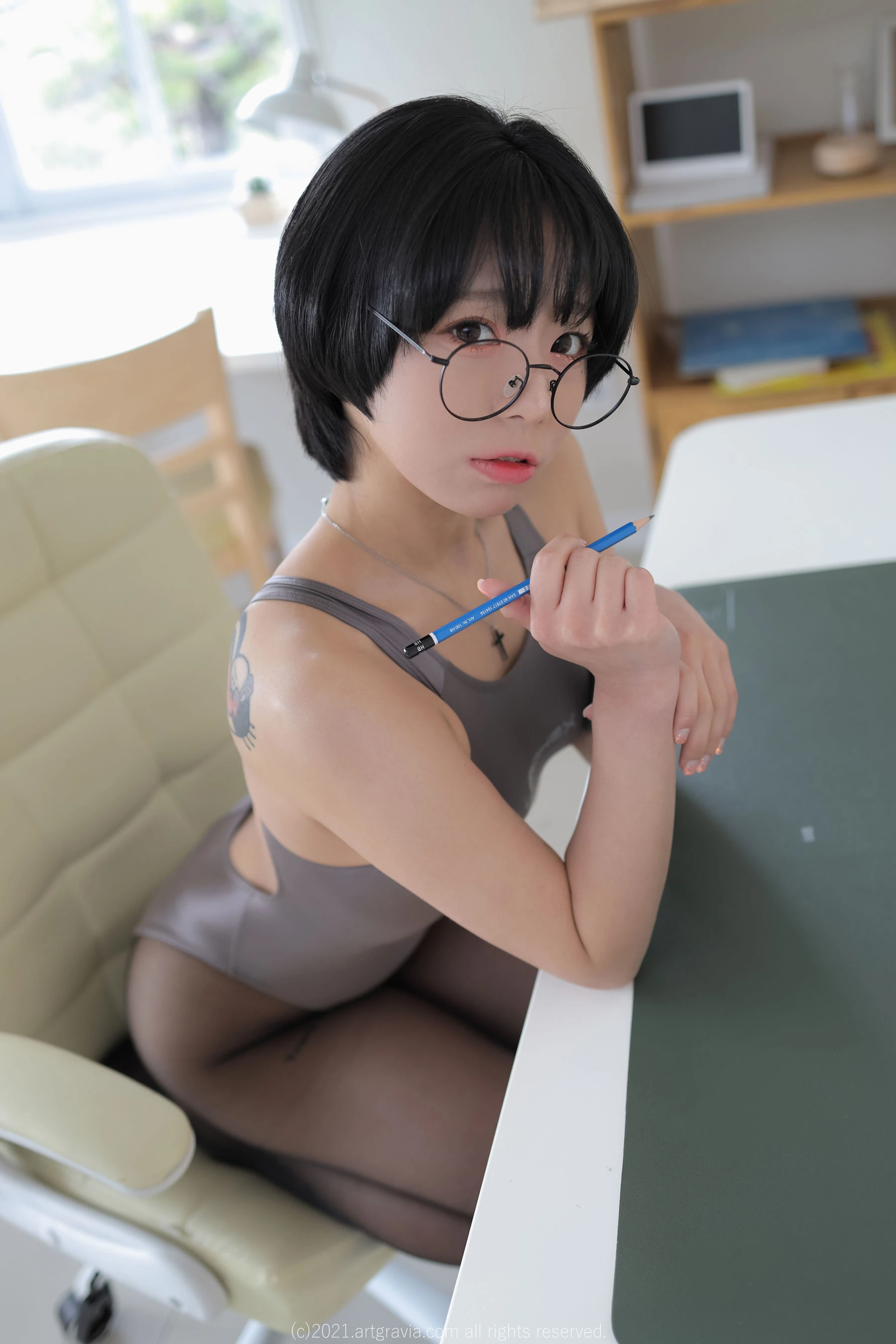 [ARTGRAVIA] VOL.263 Maruemon – 眼镜妹插图3