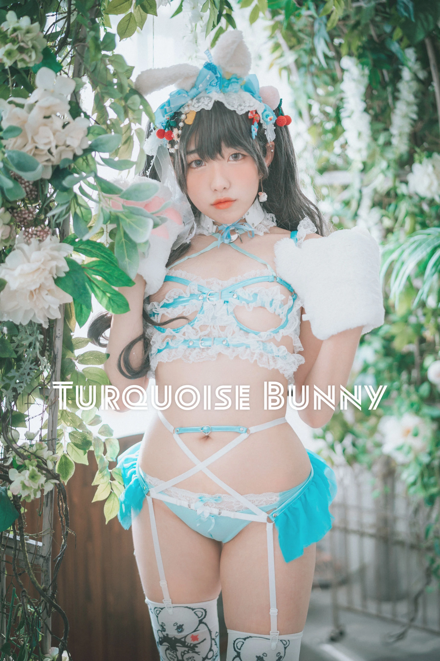 [DJAWA] Sonson – Turquoise Bunny高清在线免费欣赏–微密图社-微密图社