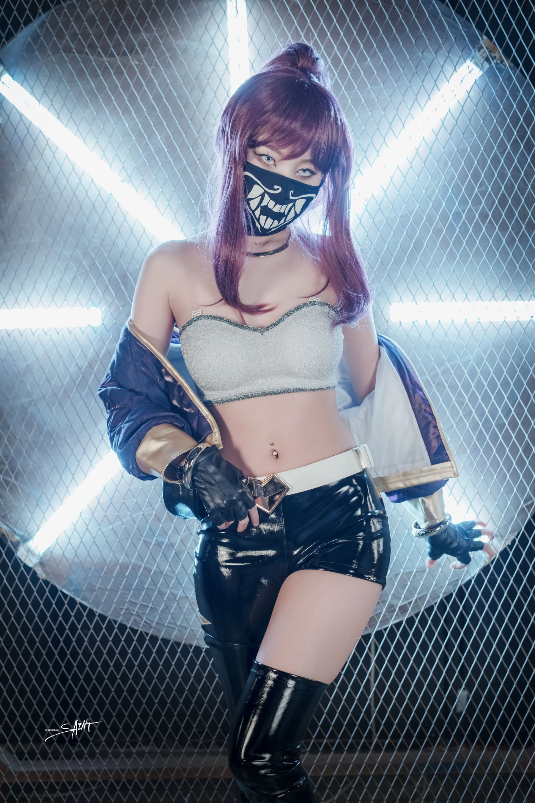 [saintphotolife] Yuna – Yuna’s Cos Vol.04 KDA Akali & Nier Automata插图4