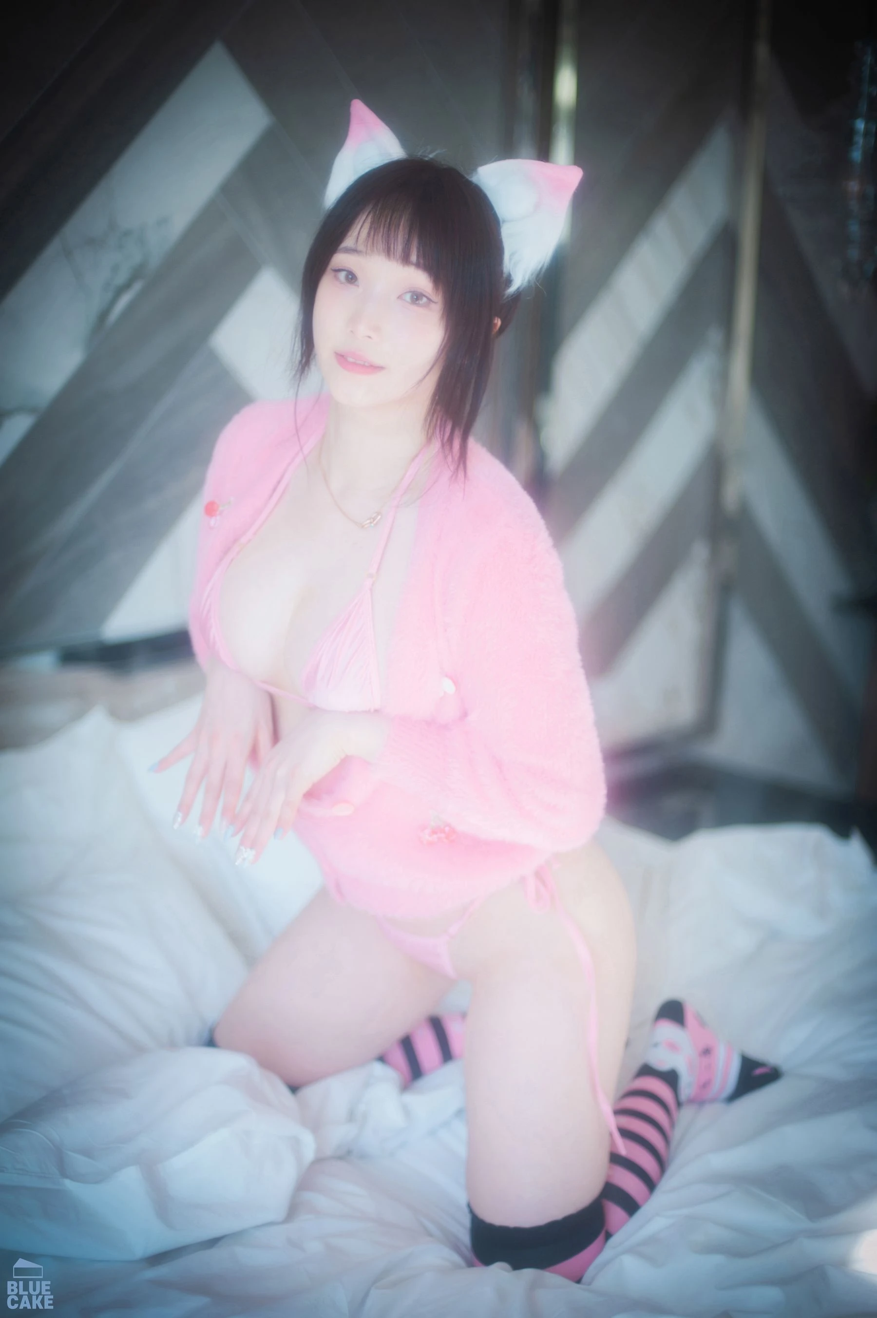 [BLUECAKE] Bambi – Naughty Cats Pink & Mint插图3