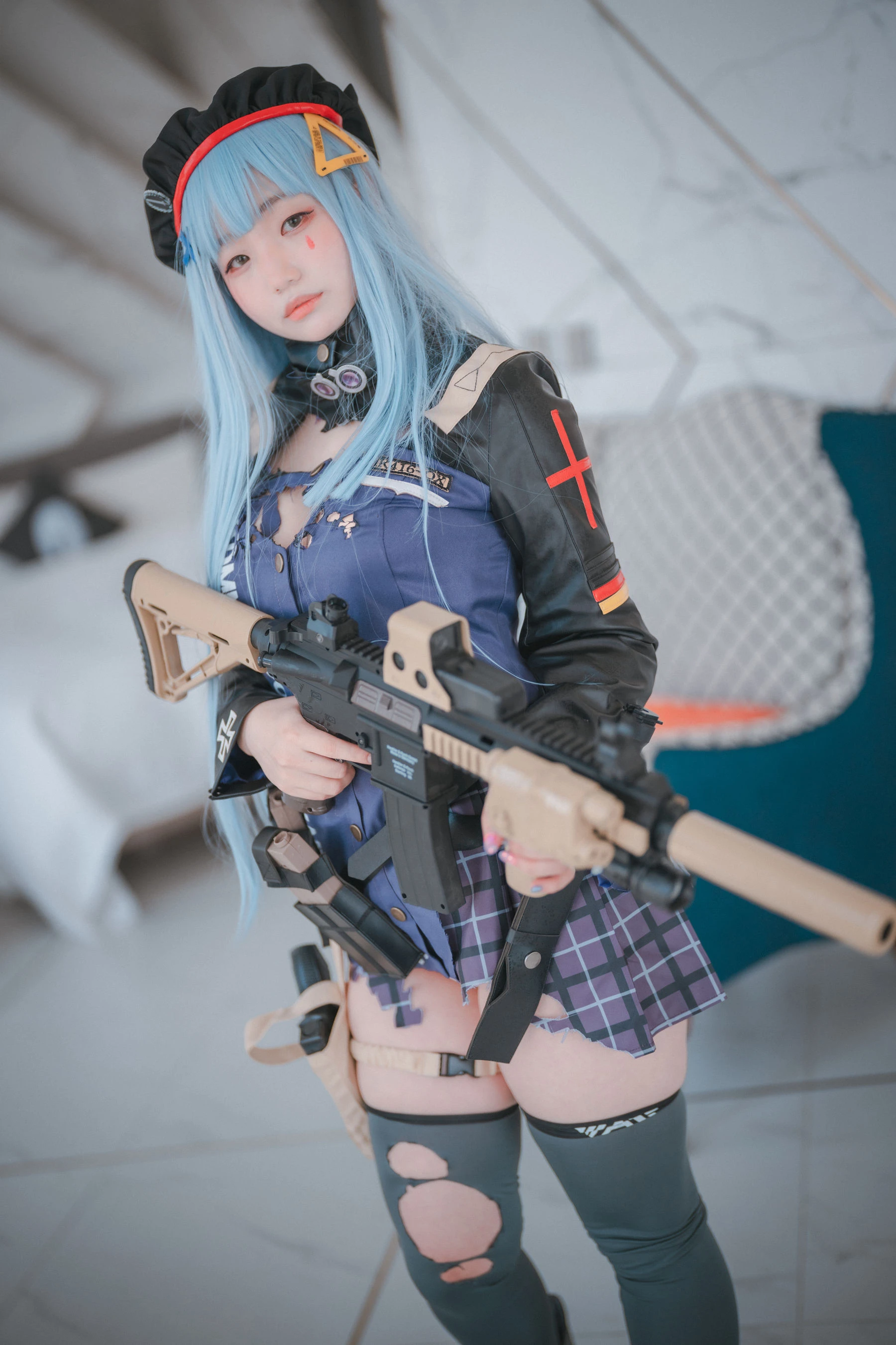 [DJAWA] Mimmi – Girls ‘ Frontline HK416高清在线免费欣赏–微密图社-微密图社