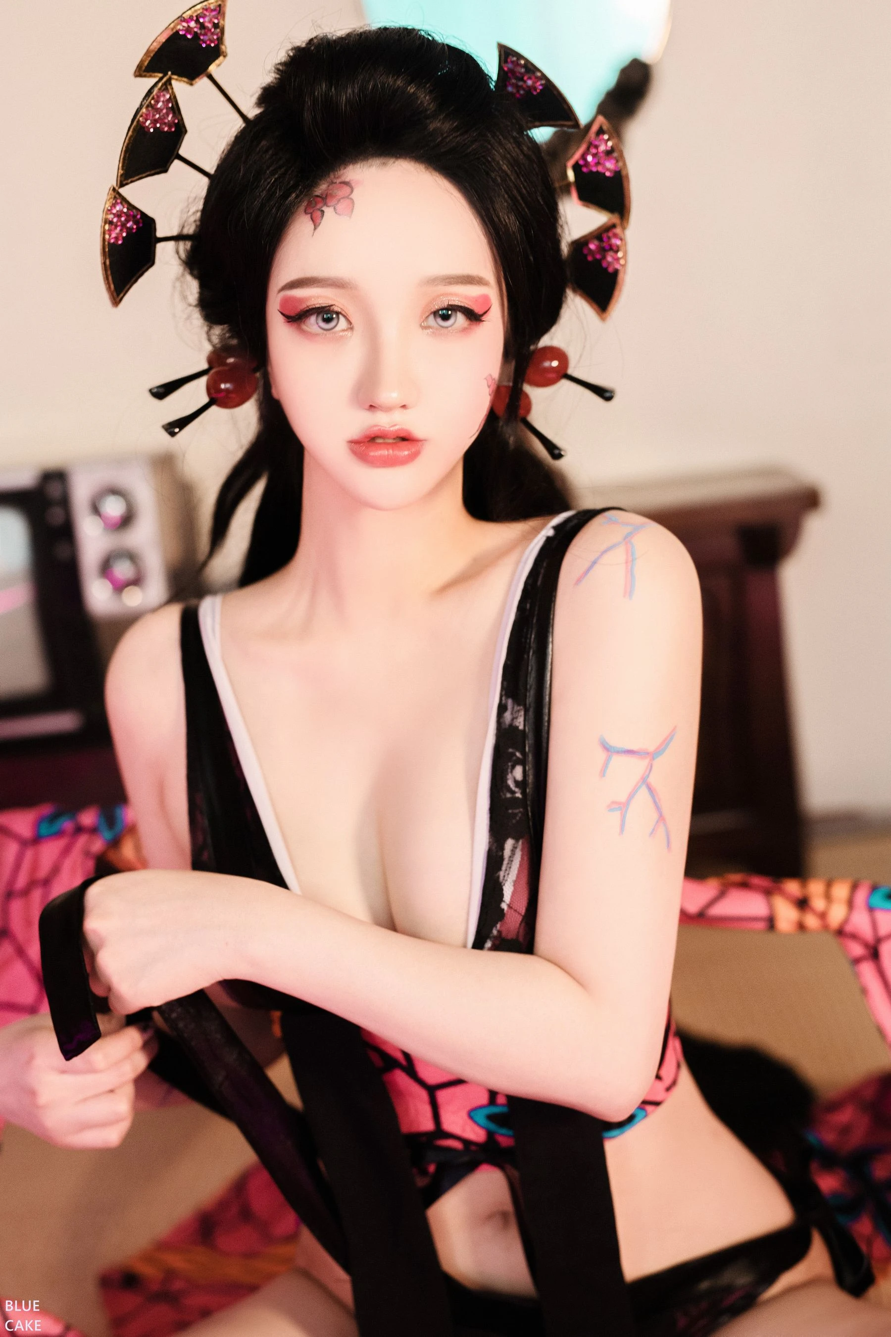 [BLUECAKE] YeEun – Red Oni插图4