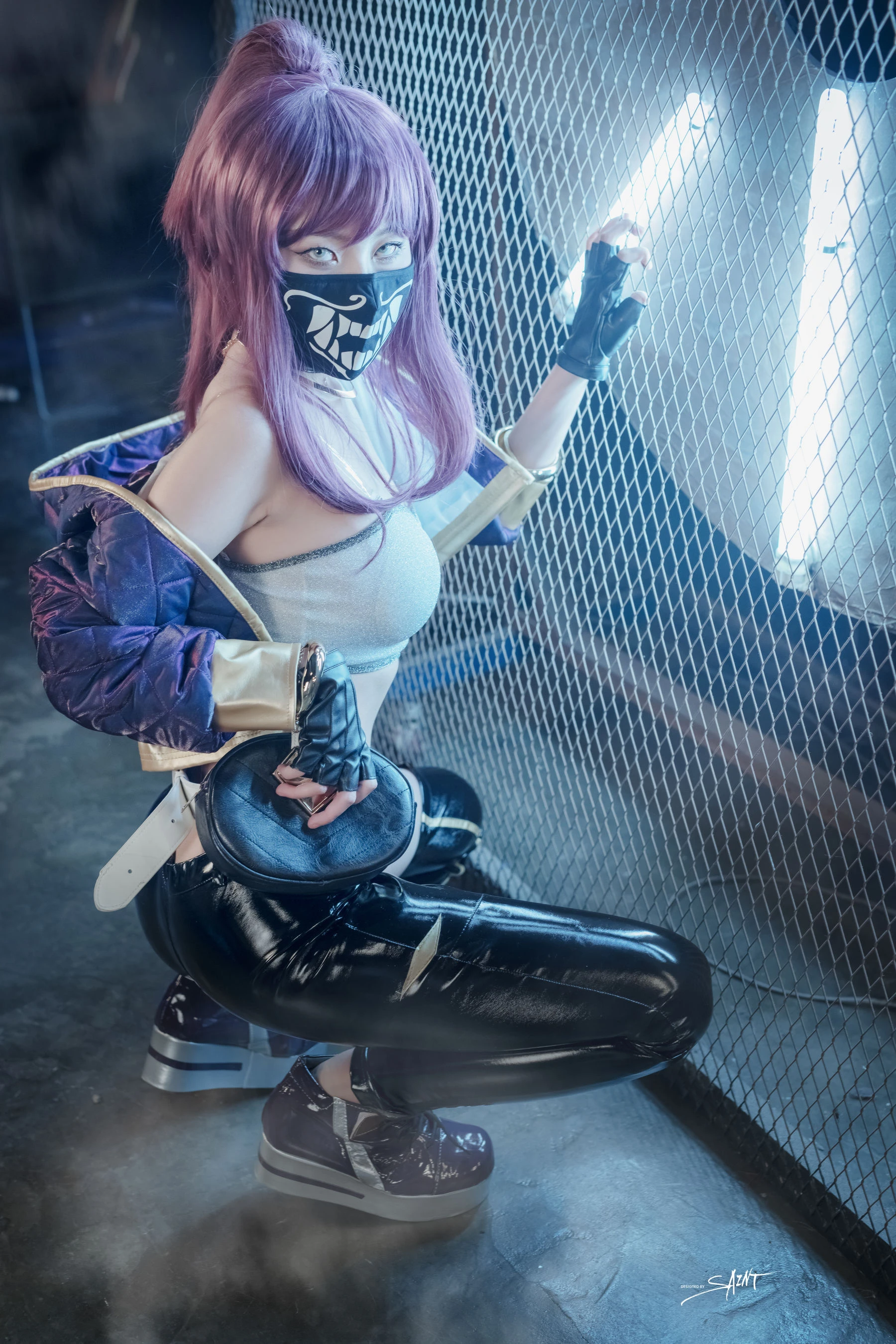 [saintphotolife] Yuna – Yuna’s Cos Vol.04 KDA Akali & Nier Automata插图1