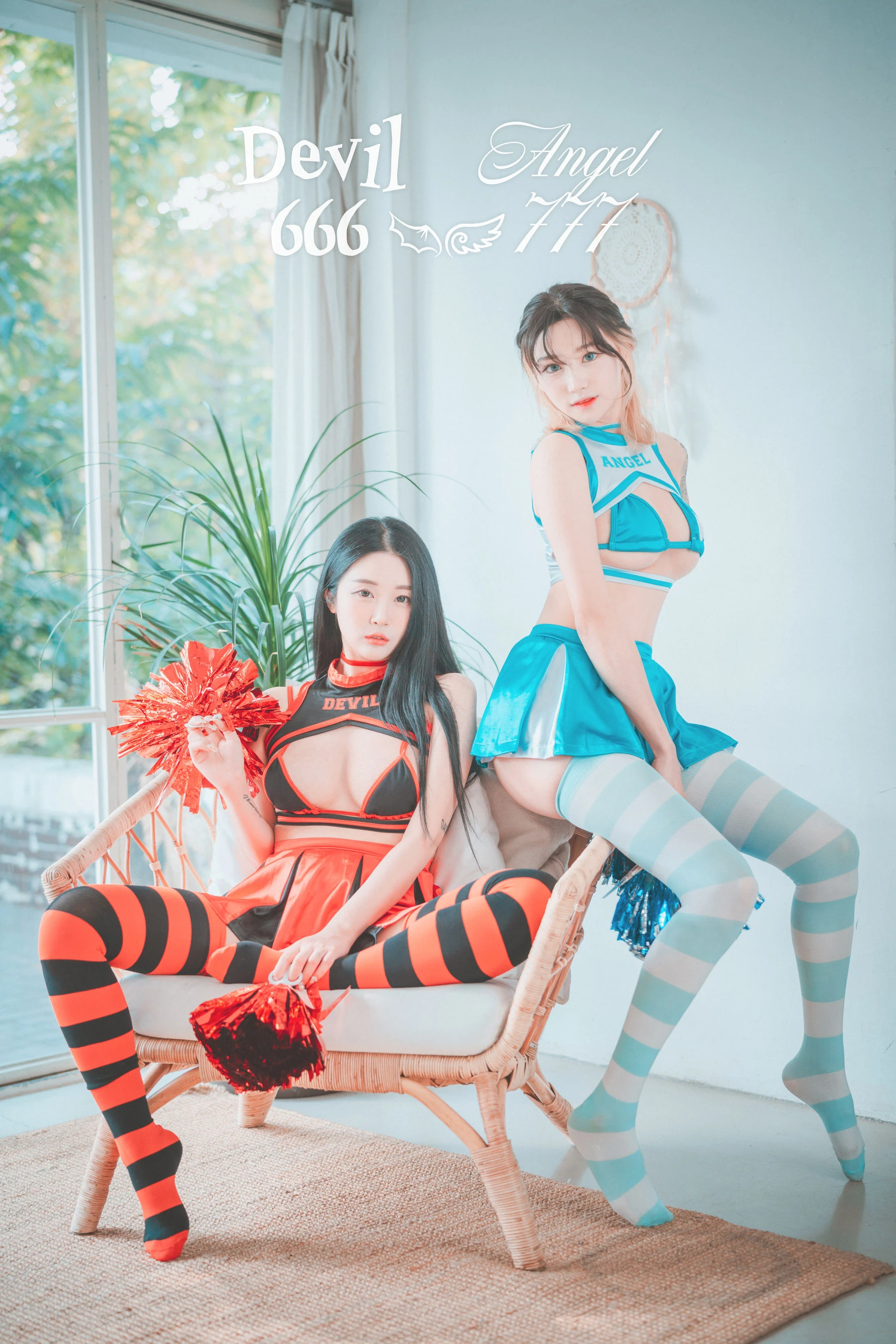 [DJAWA] Bomi & Taeri – Devil 666 & Angel 777高清在线免费欣赏–微密图社-微密图社